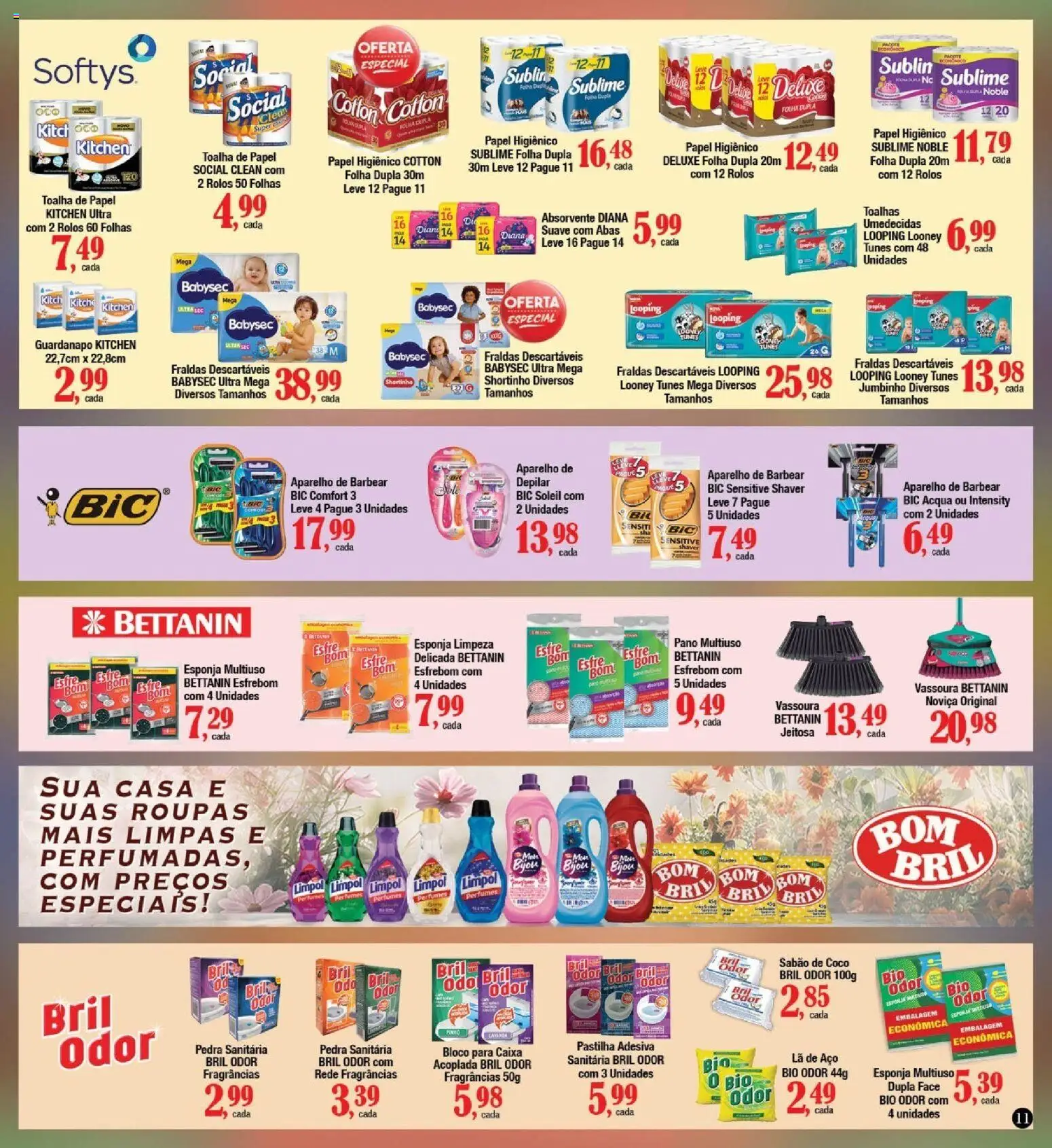 Supermercados Unidos Folheto - válido de 01/10/2026 | Página: 11 | Produtos: Coco, Perfumes, Fraldas, Papel higiênico