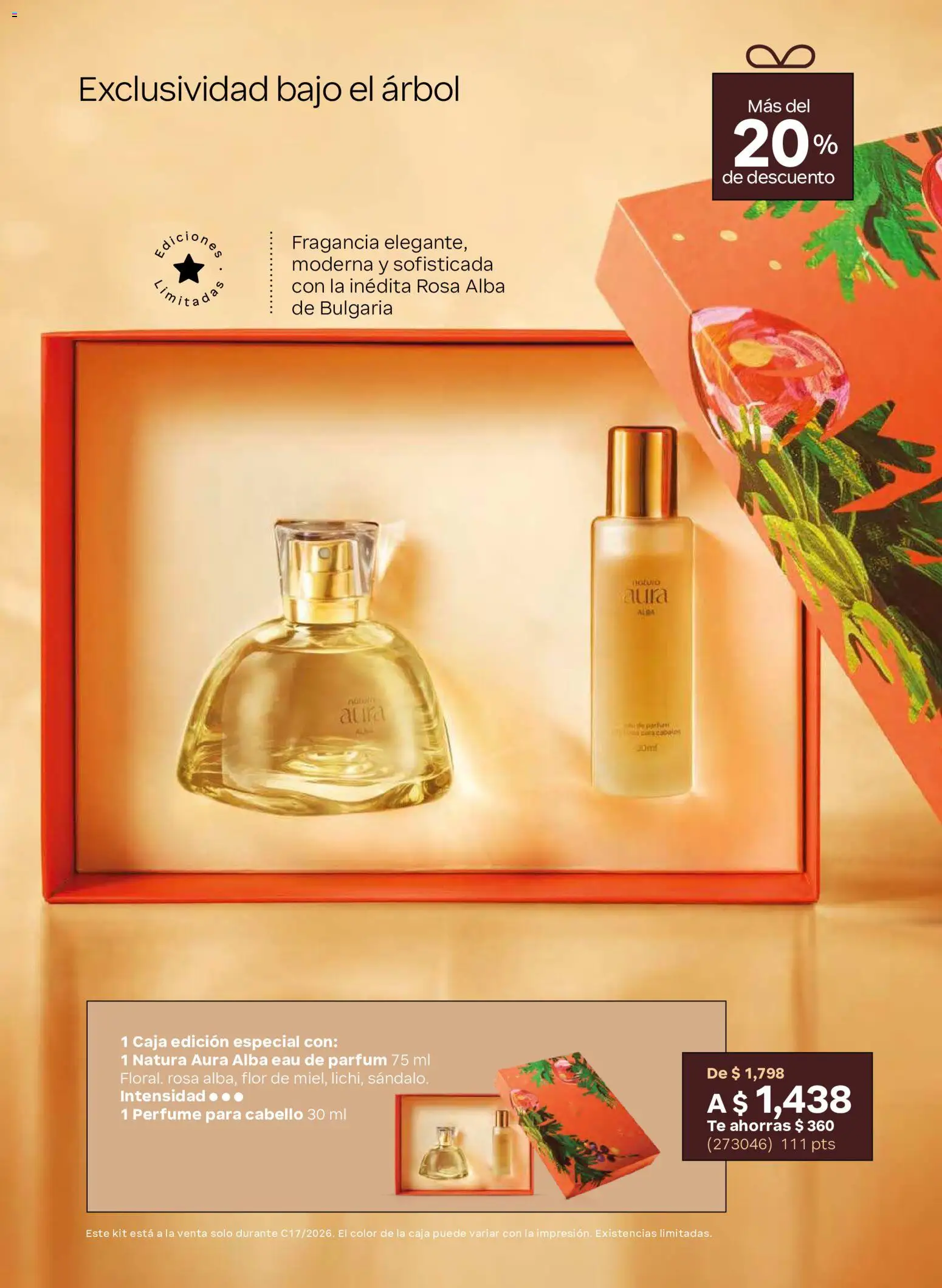 Nuevas ofertas de Natura válidas en toda la República Mexicana desde el 07/11/2026. ¡Encuentra las mejores ofertas en Natura campaña 17 2026! | Página: 7