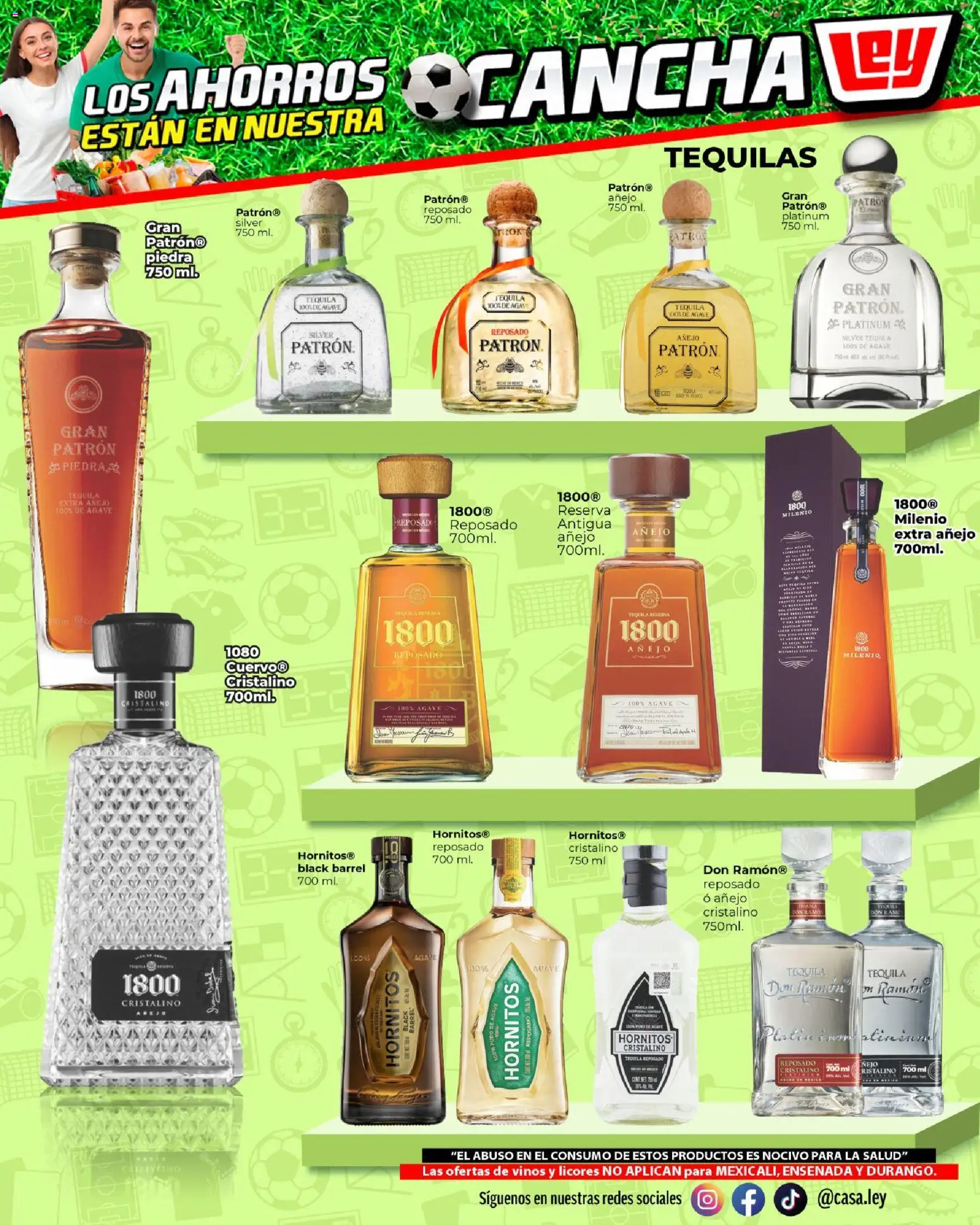 Nuevas ofertas de Casa Ley válidas en toda la República Mexicana desde el 11.06.2026. ¡Encuentra las mejores ofertas en Casa Ley folleto Día del Padre con Con Mundial 2026! | Página: 24 | Productos: Tequila