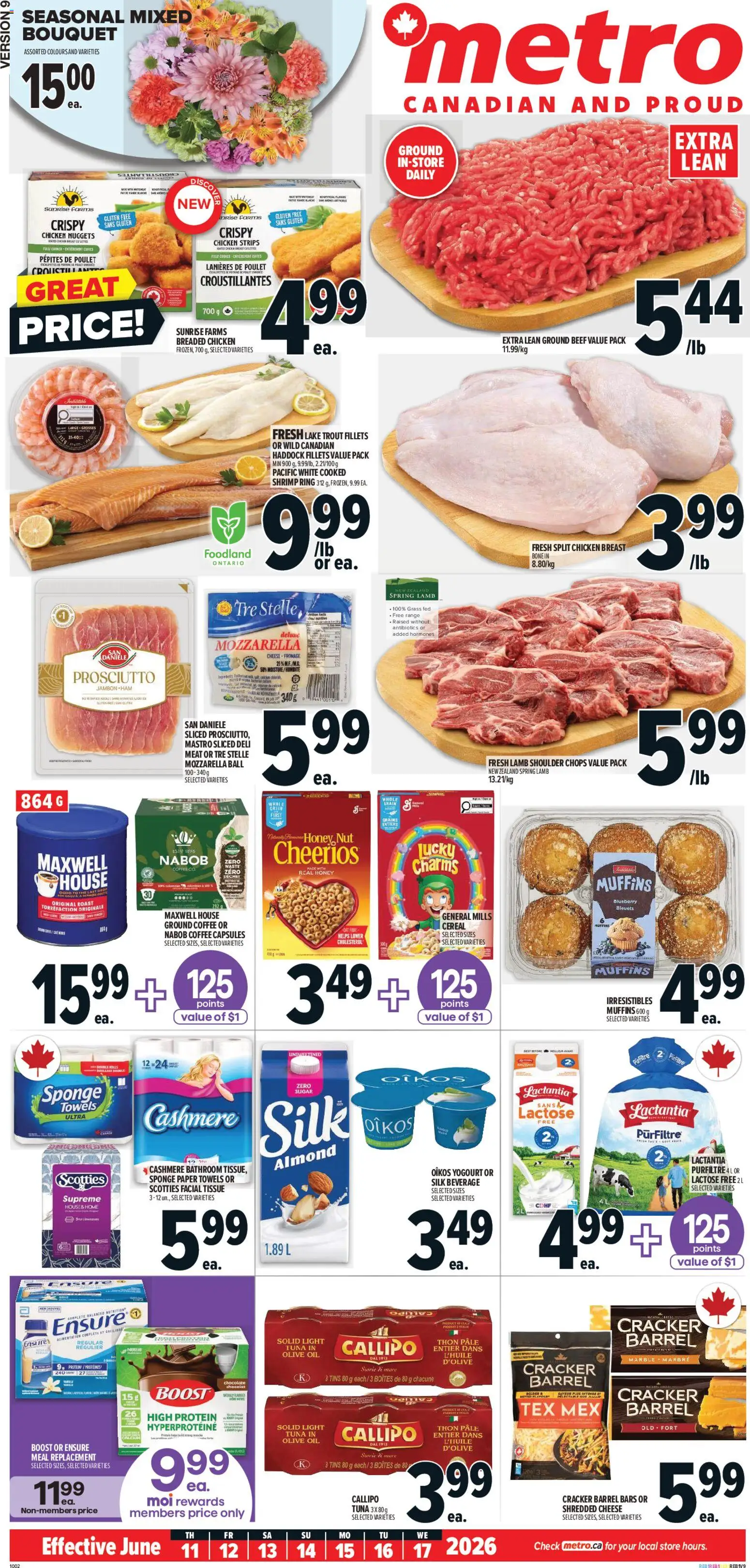 Metro flyer valid from 11.06.2026 | Page: 2 | Products: Cooker, Cheese, Chocolate, Chicken