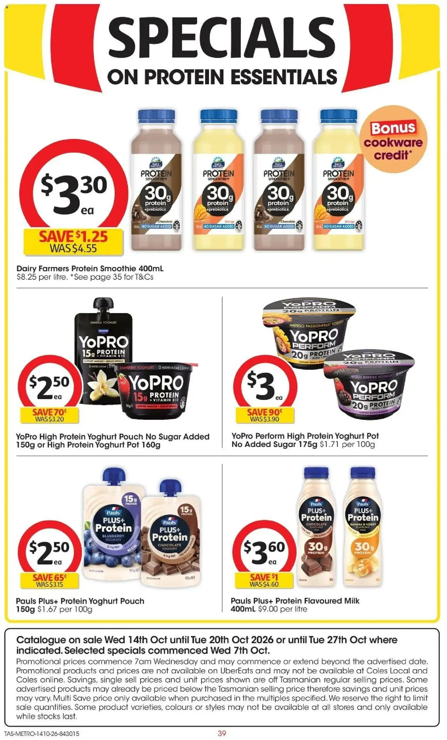 ﻿Coles catalogue valid from 14/10/2026 > Online Australia | Page: 39