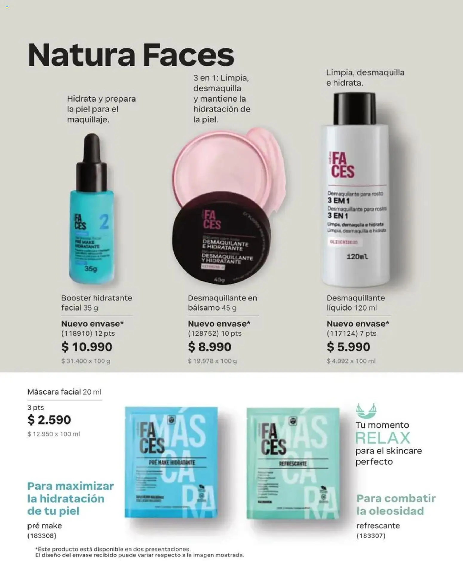 Natura catálogo │ válido desde el 31.08.2026 | Página: 76 | Productos: Desmaquillante, Bálsamo, Máscara