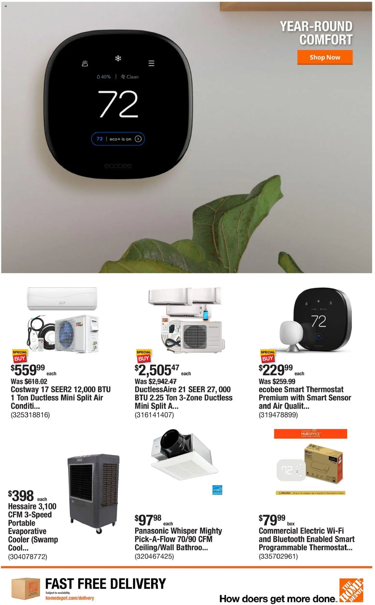 Home Depot Weekly Ad - valid from 28.05.2026 | Page: 10 | Products: Sensor, Thermostat