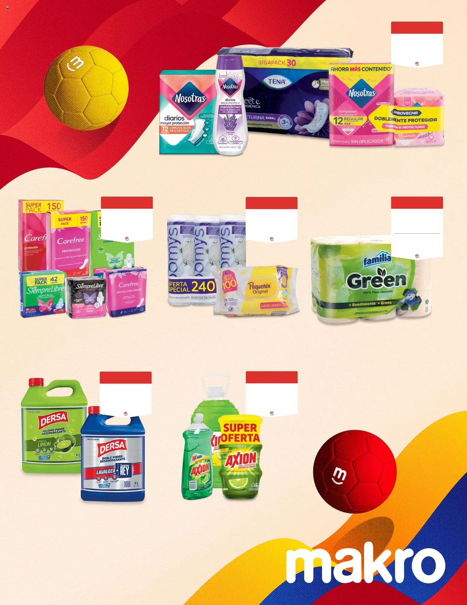 Makro revista - valida desde el 03/07/2026 | Página: 24 | Productos: Limón, Tampones, Jabón, Aceite