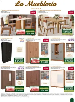 Vista previa Hendel catálogo válido desde el 01/10/2026 | Página: 7 | Productos: Placard, Mesa, Espejo, Puertas