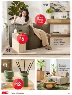 Preview of Kmart Winter Living - valid from 13.05.2026 | Page: 19 | Products: Table, Compression, Box, Lamp