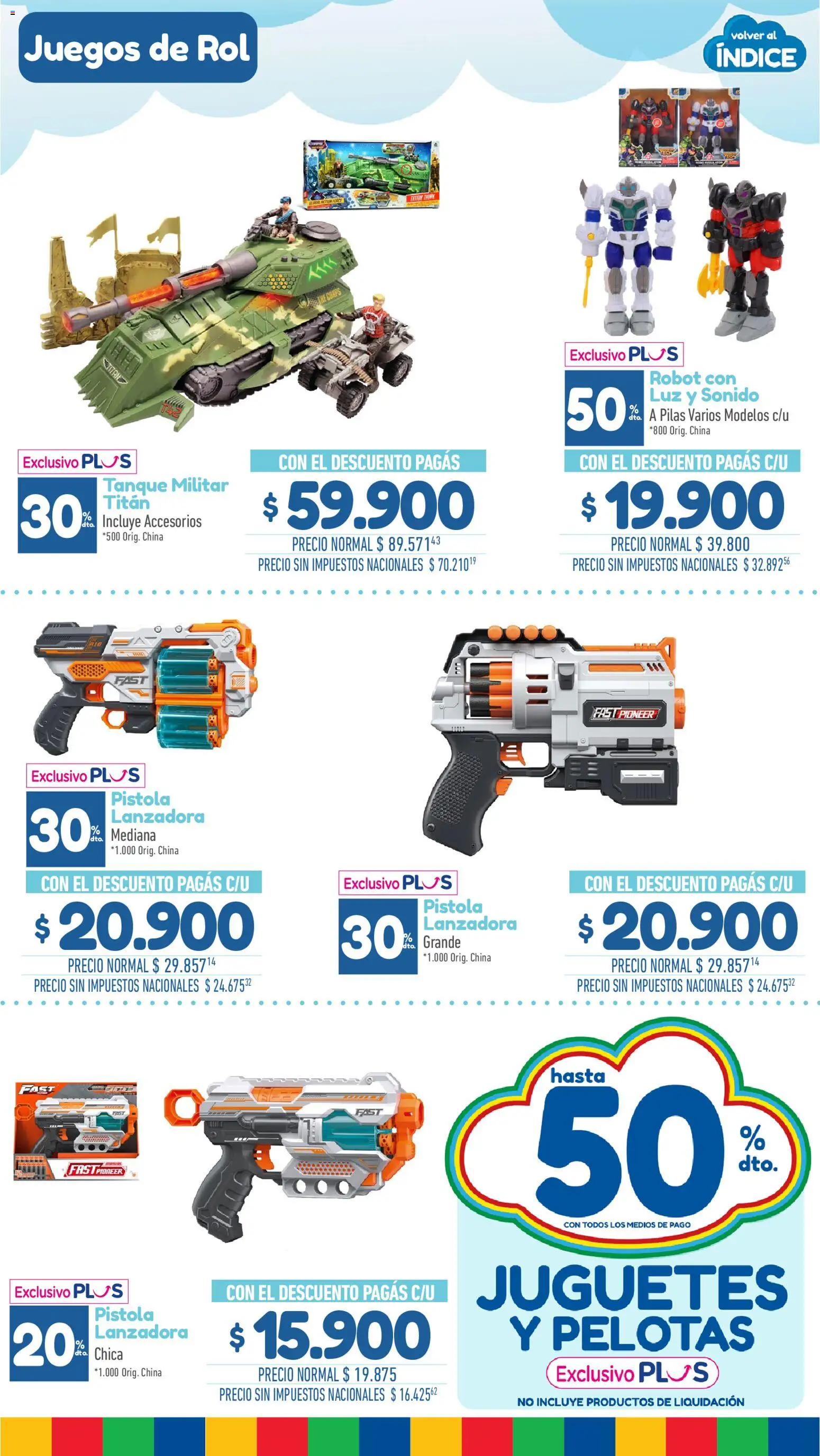 La Anonima Especial Día de la Niñez │ válido desde el 06/08/2026 | Página: 18 | Productos: Juguetes, Robot, Pilas
