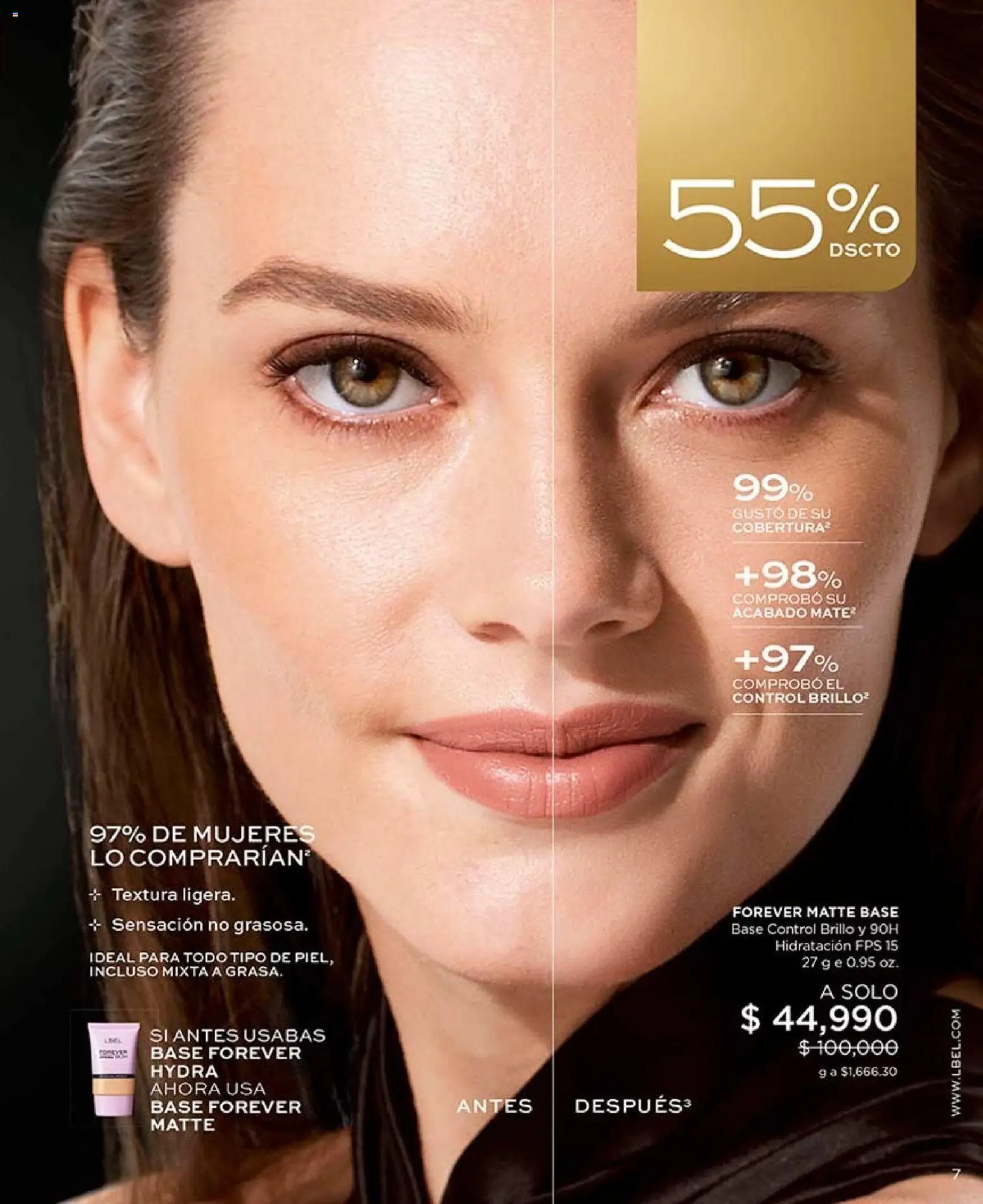 L'Bel revista - valida desde el 07/08/2026 | Página: 7 | Productos: Brillo