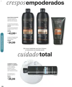 Avon folheto - Campanha 11 - Pré-Visualização do folheto da loja Avon, válido de 29/06/2026 | Página: 156 | Produtos: Coco, Condicionador, Creme para pentear, Óleo de coco