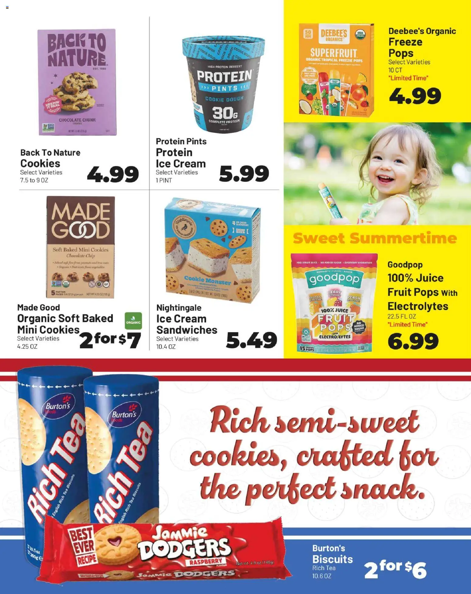 Harris Teeter Monthly Ad - valid from 17.06.2026 | Page: 11 | Products: Juice, Cream, Ice cream, Chocolate Chip