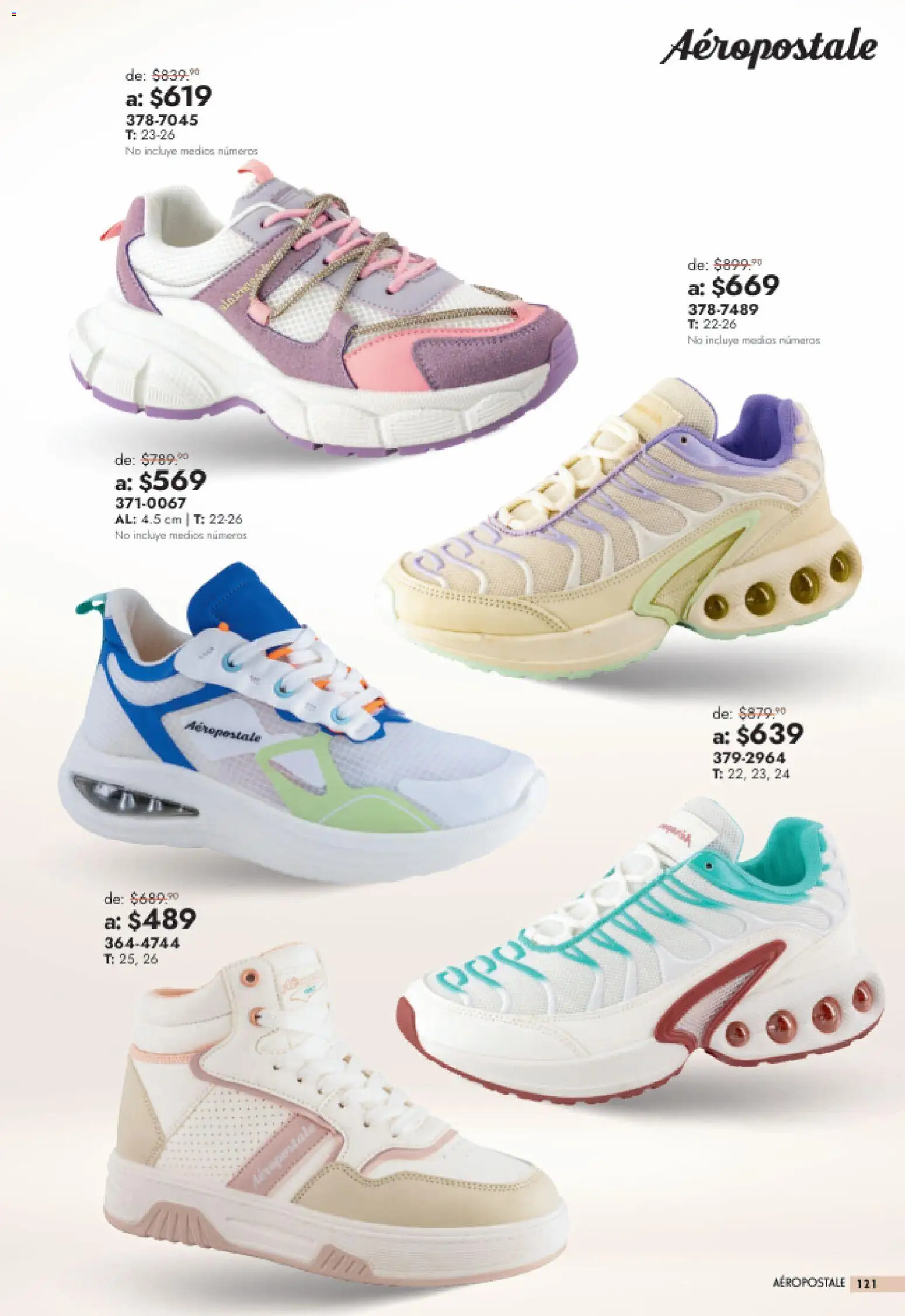 Nuevas ofertas de Andrea válidas en toda la República Mexicana desde el 26/07/2026. ¡Encuentra las mejores ofertas en Andrea catálogo Outlet! | Página: 121