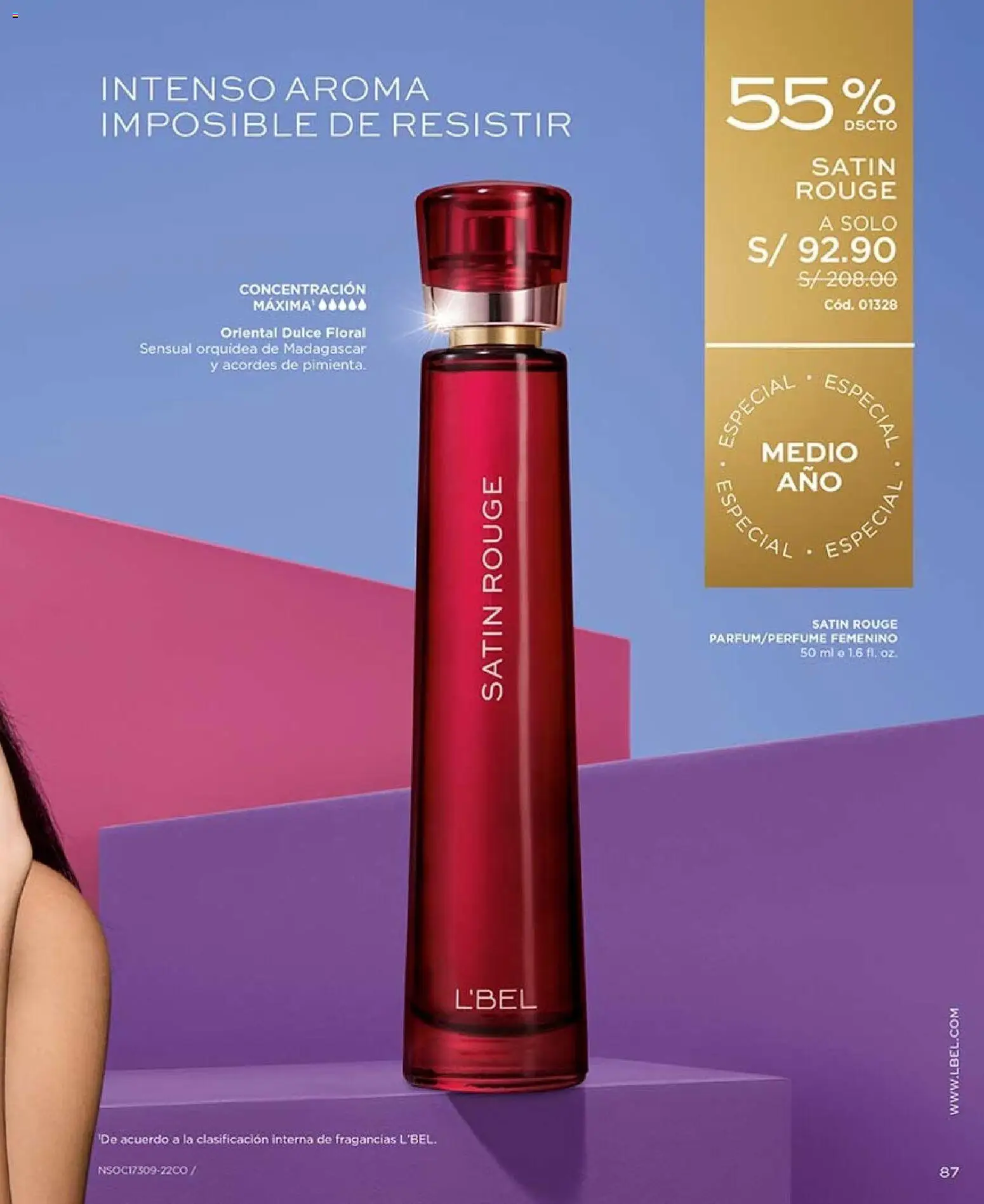 Catálogo L'Bel válido desde 11/07/2026 | Página: 87 | Productos: Orquídea
