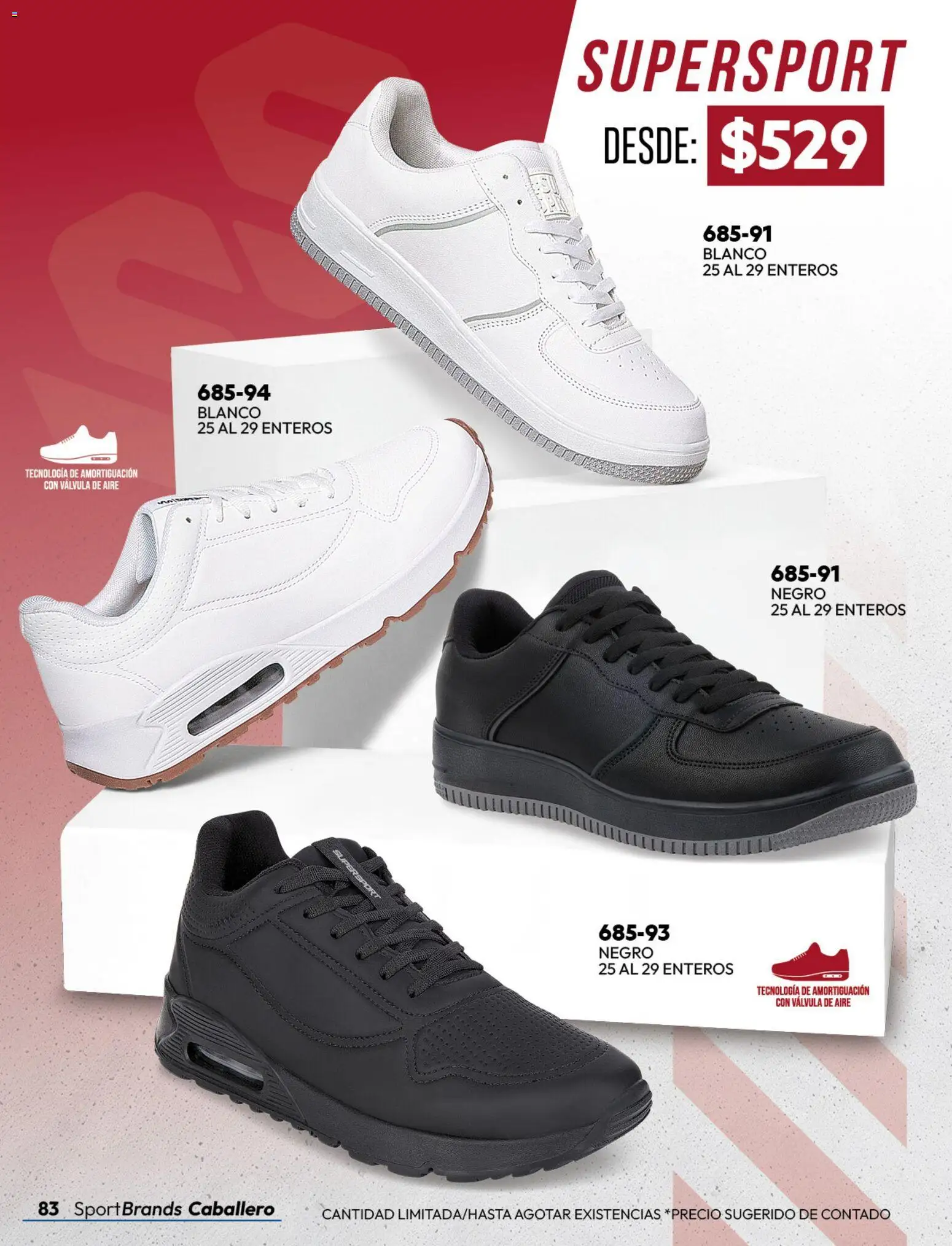 Nuevas ofertas de Cklass válidas en toda la República Mexicana desde el 08/07/2026. ¡Encuentra las mejores ofertas en Cklass catálogo Sportbrands dama! | Página: 231 | Productos: Válvula