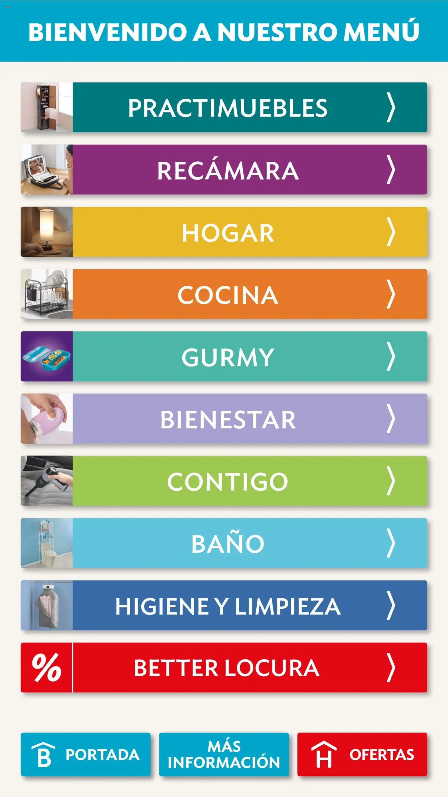 Nuevas ofertas de Betterware válidas en toda la República Mexicana desde el 02/02/2026. ¡Encuentra las mejores ofertas en Betterware campaña 2 2026! | Página: 9 | Productos: Cocina, Baño