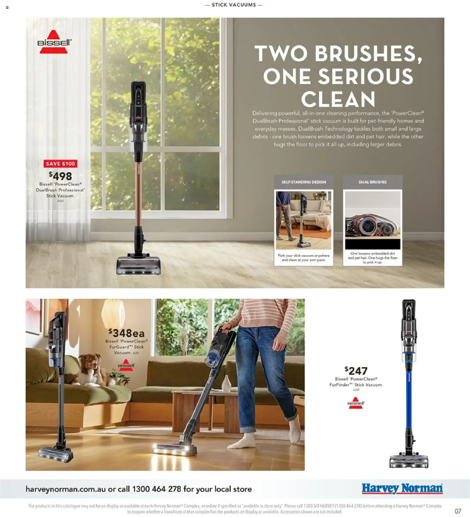 Harvey Norman catalogue - valid from 01/10/2026 | Page: 7 | Products: Brush, Accessories