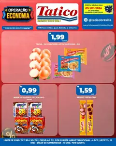 Tatico ofertas do Dia - Pré-Visualização do folheto da loja Tatico, válido de 03/09/2026