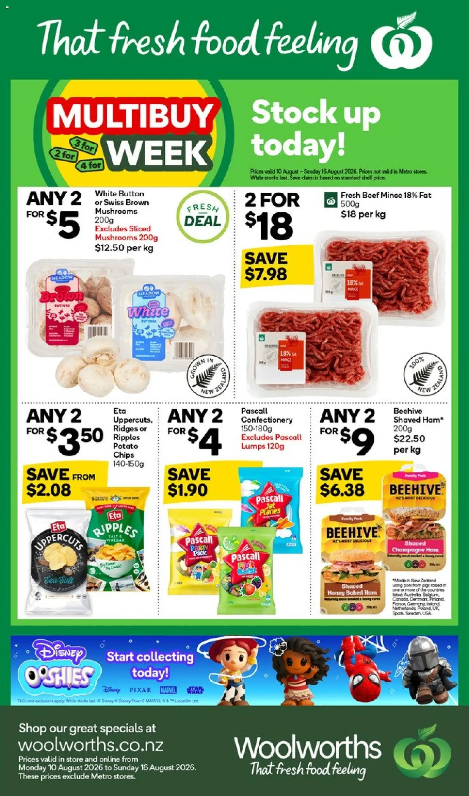 Woolworths catalogue from 10 Aug 2026 | Page: 1