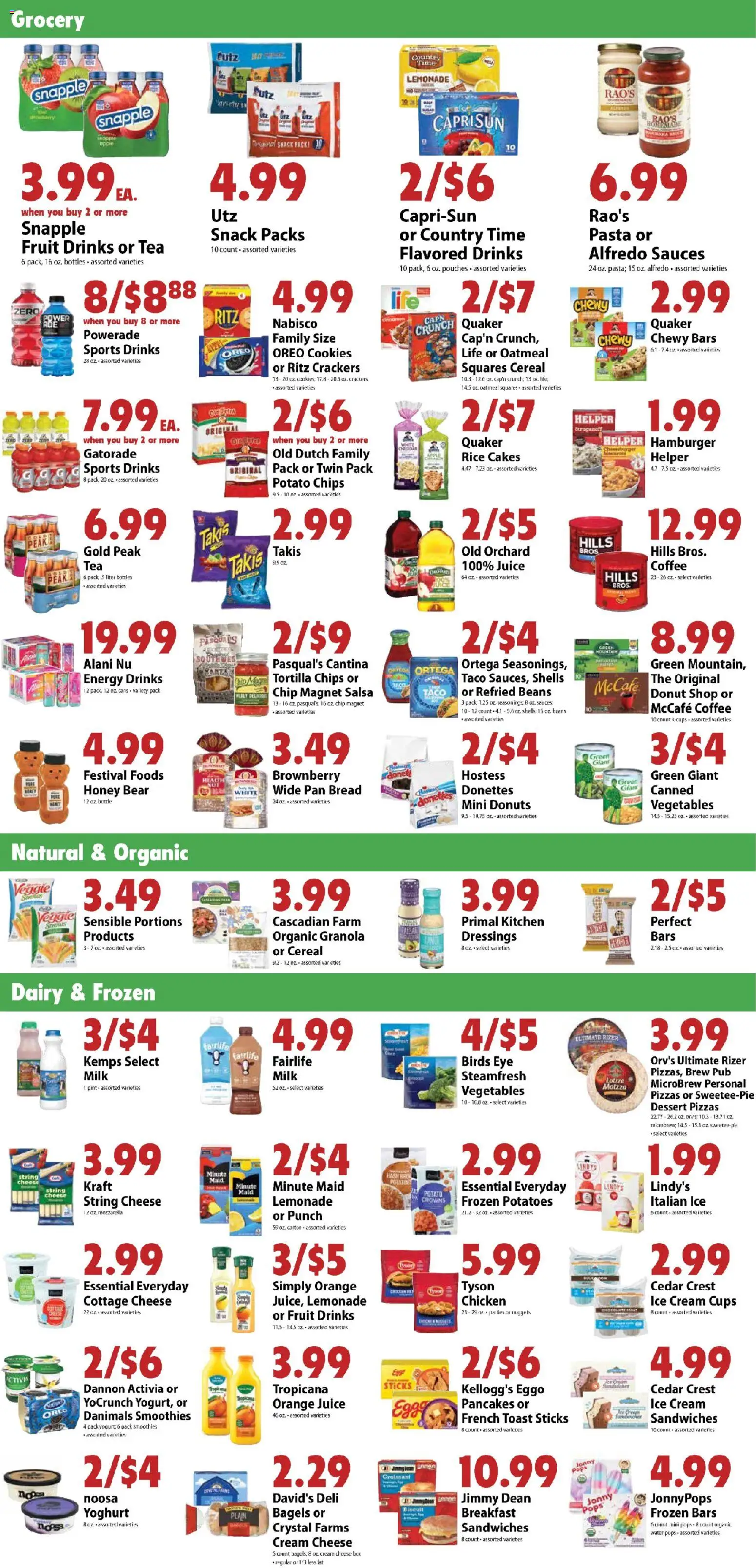 Festival Foods Weekly Ad - valid from 08/19/2026 | Page: 4 | Products: Croissant, Crowns, Cereal, Donut