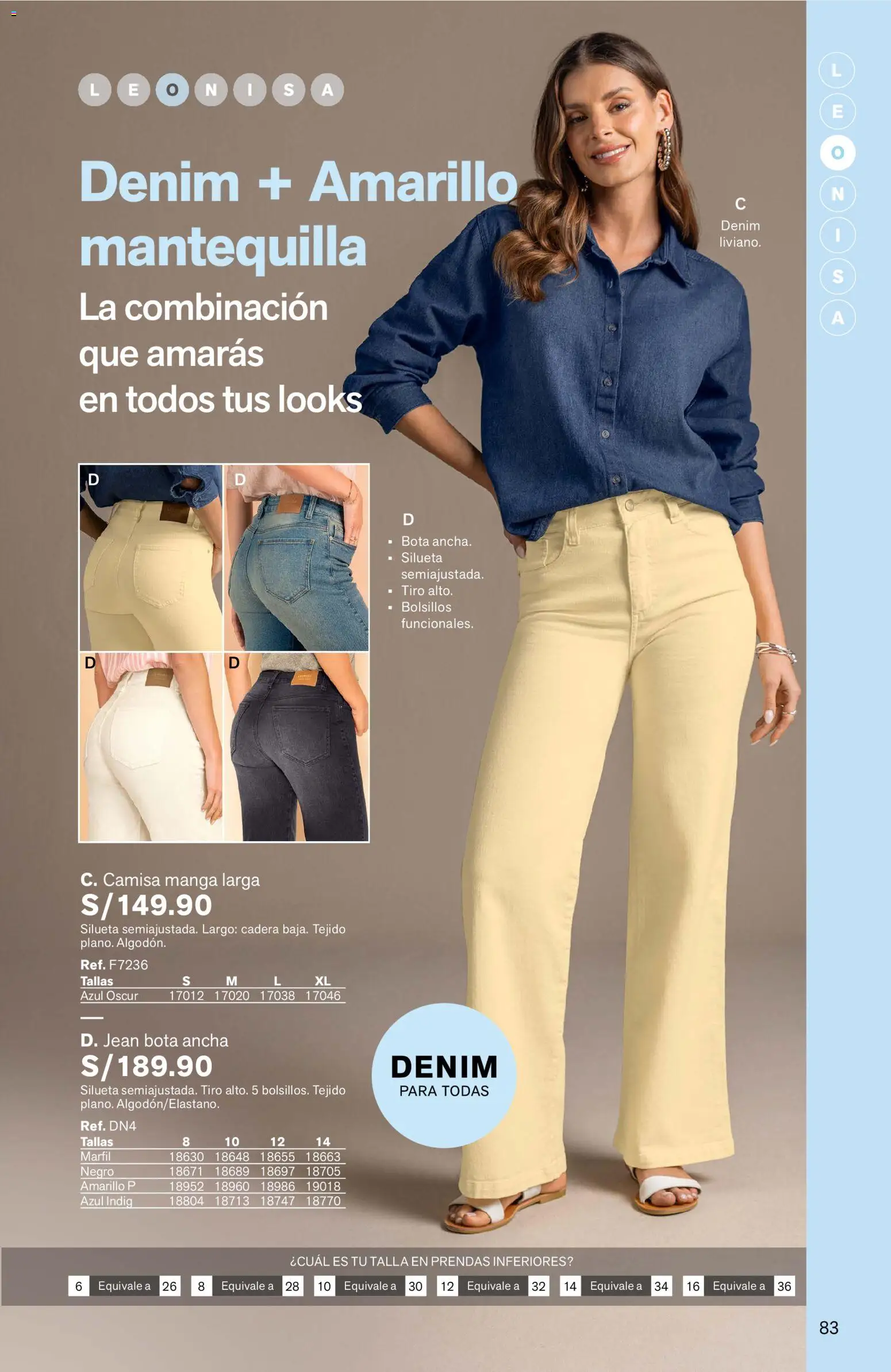 Catálogo Leonisa válido desde 04/08/2026 | Página: 83 | Productos: Mantequilla, Camisa