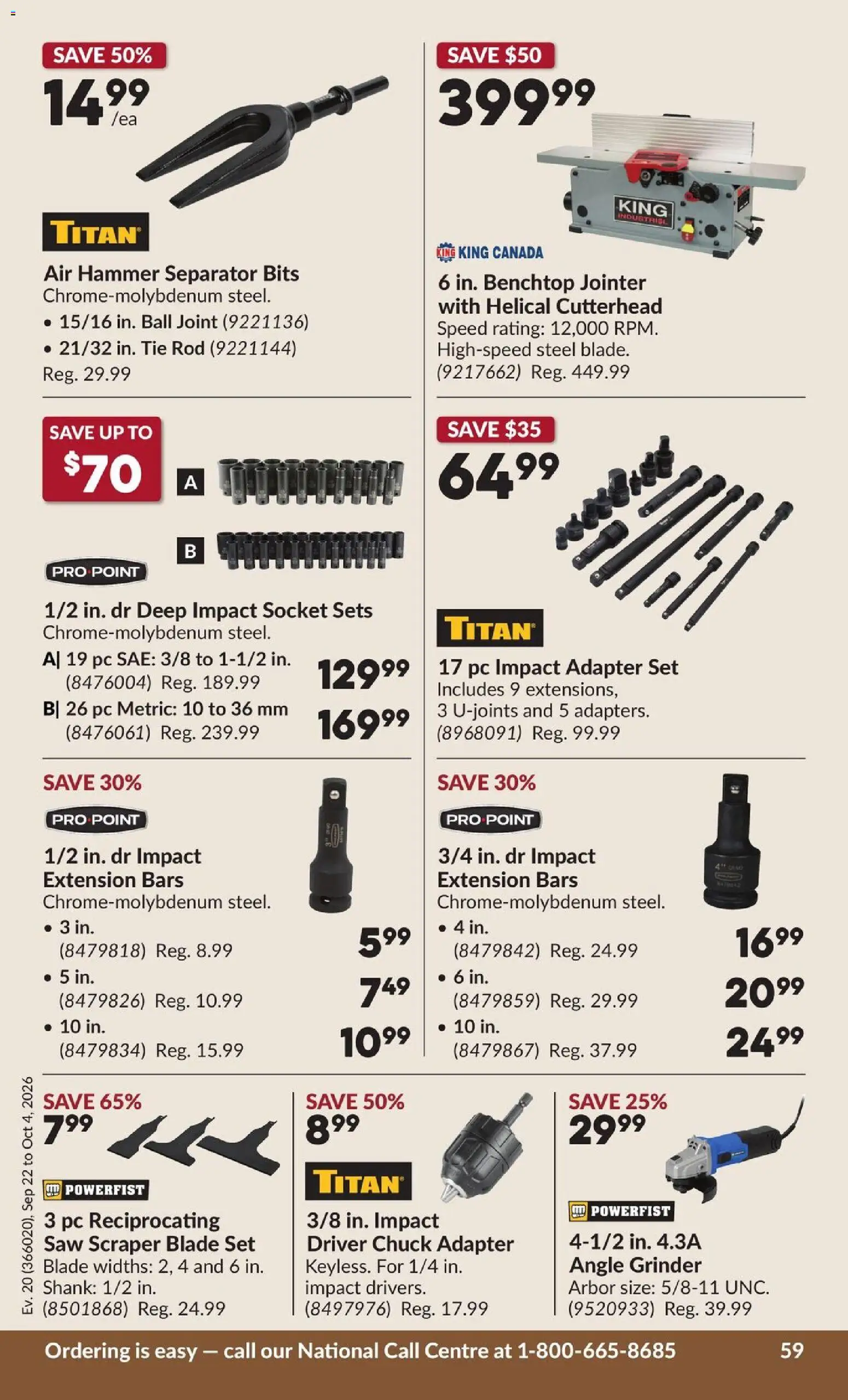 Princess Auto flyer valid from Sep 22, 2026 | Page: 64
