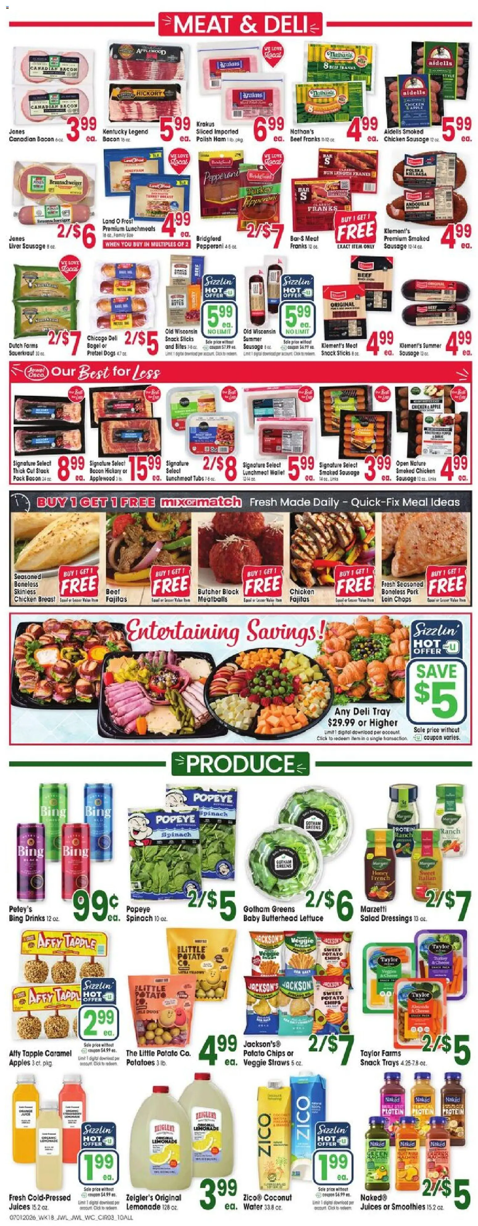 Jewel Osco Weekly Ad - valid from 07/01/2026 | Page: 3