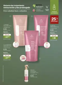 Vista previa de folleto Natura catálogo  - Ciclo 7 de la Natura válido desde 31.03.2026 | Página: 135 | Productos: Máscara, Shampoo, Acondicionador