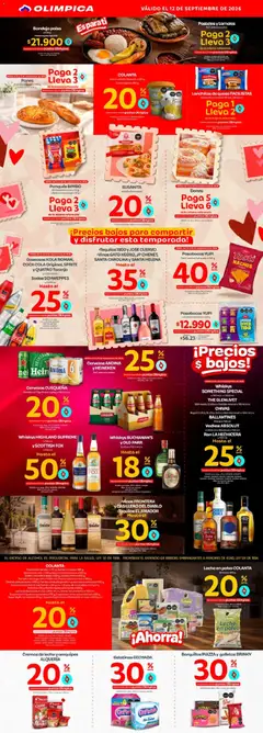 Olímpica - 12 - Sábado recargado 12 de septiembre de 2026 -  Vista previa de la revista de la tienda Olímpica valido desde el 12/09/2026 | Página: 2