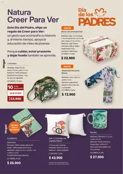 Natura catálogo Ciclo 8 -  Vista previa de la revista de la tienda Natura valido desde el 29.04.2026 | Página: 163 | Productos: Pocillo, Peso, Caja, Cuaderno