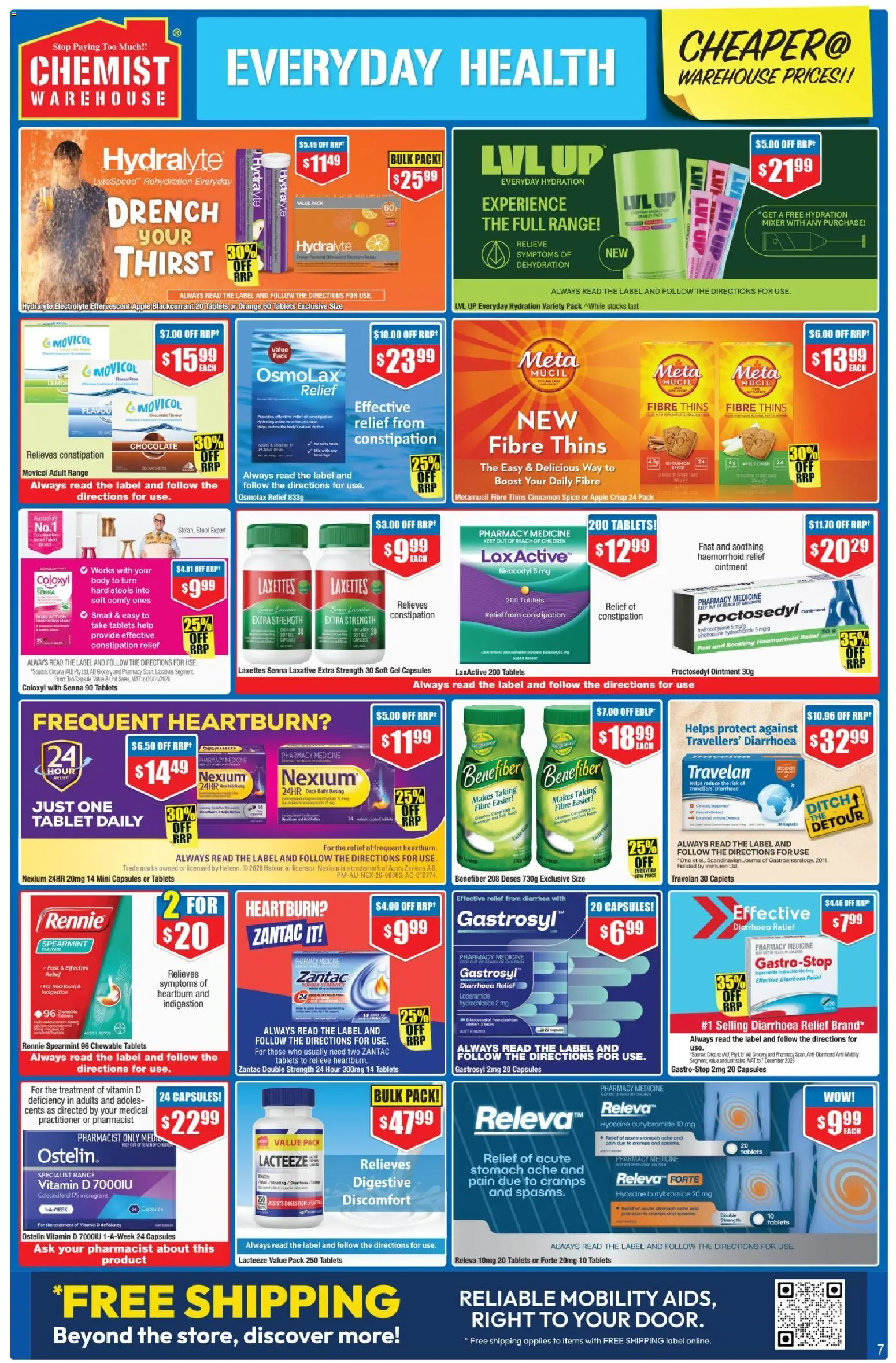 Chemist Warehouse catalogue - valid from 28.05.2026 | Page: 7 | Products: Stool, Lemon, Tablet, Tablets
