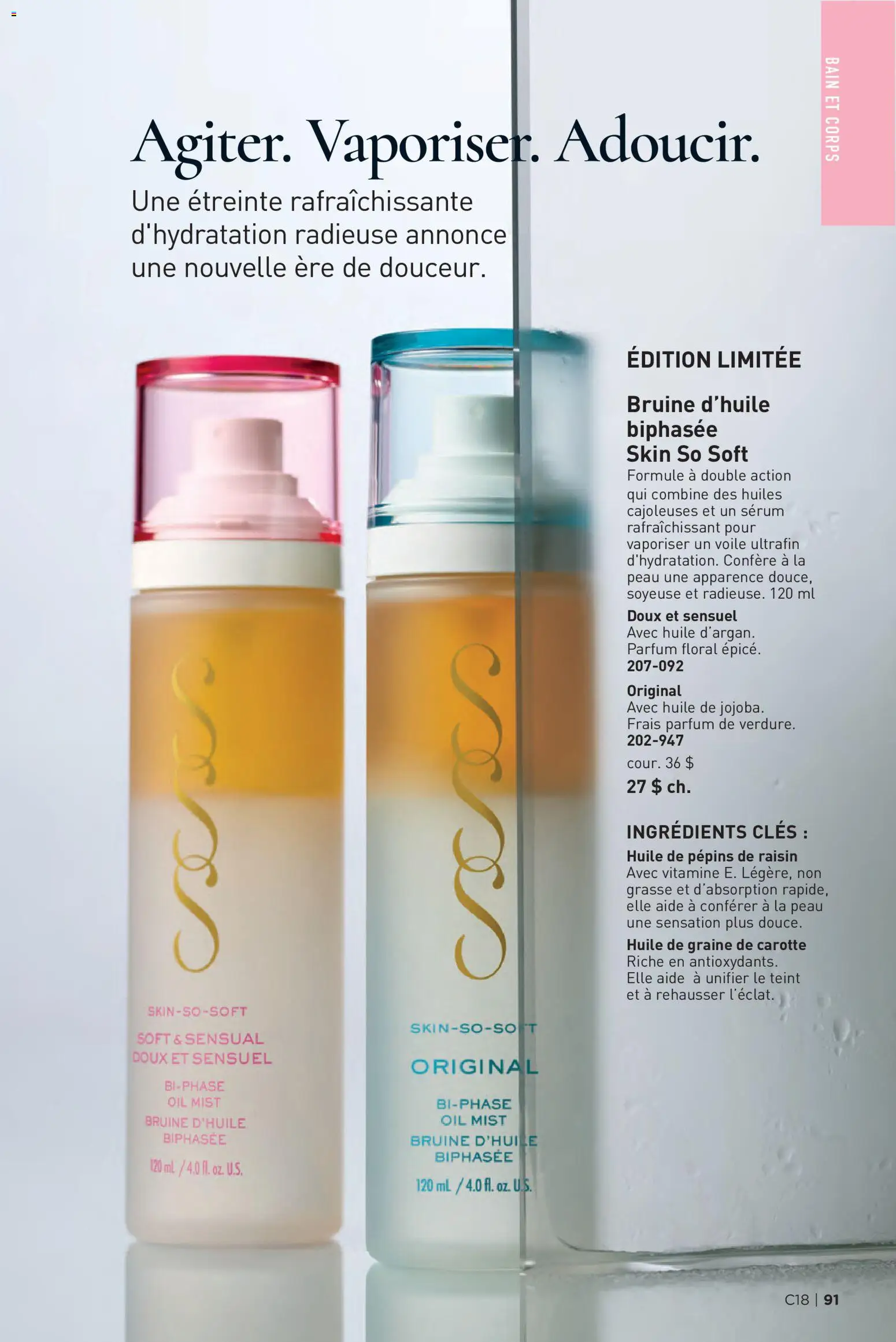Avon flyer valid from Aug 27, 2026 | Page: 91 | Products: Oil, Ingredients