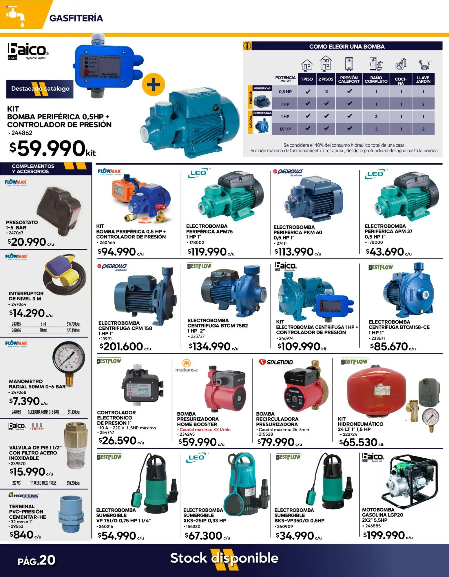 Construmart Ofertas │ válido desde el 31.07.2026 | Página: 20 | Productos: Agua, Interruptor, Manómetro, Baño