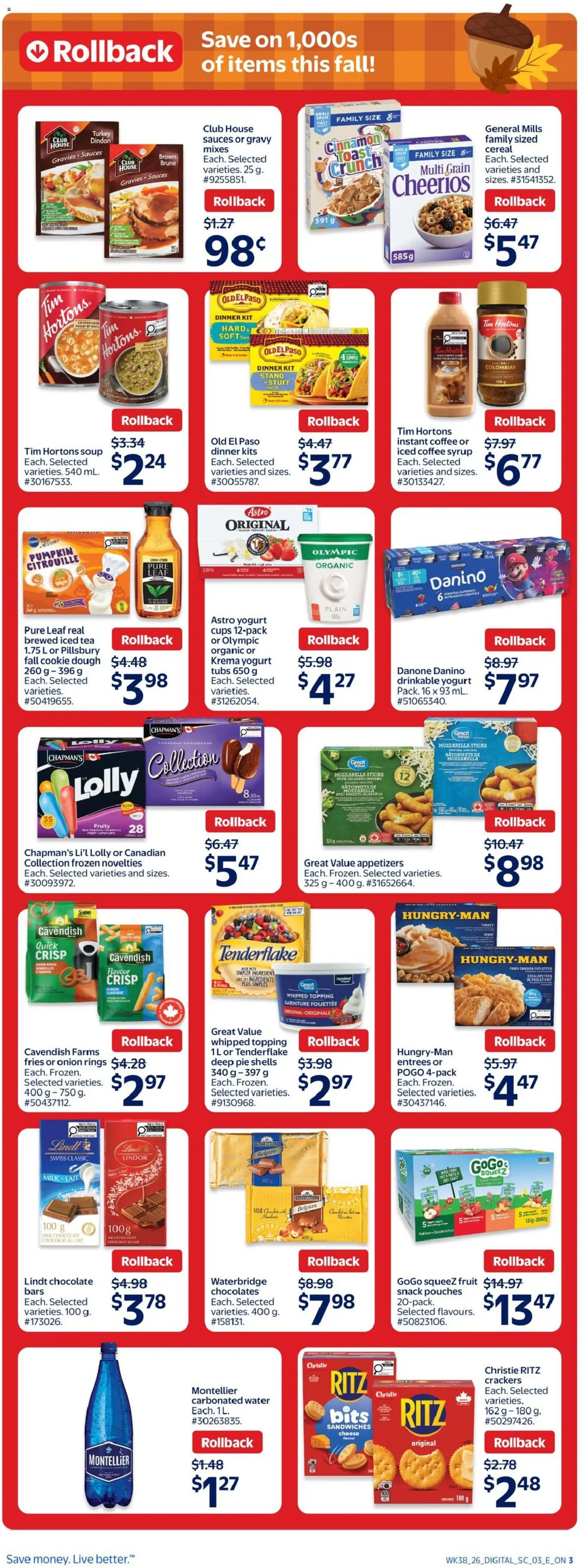Walmart flyer valid from Oct 15, 2026 | Page: 6