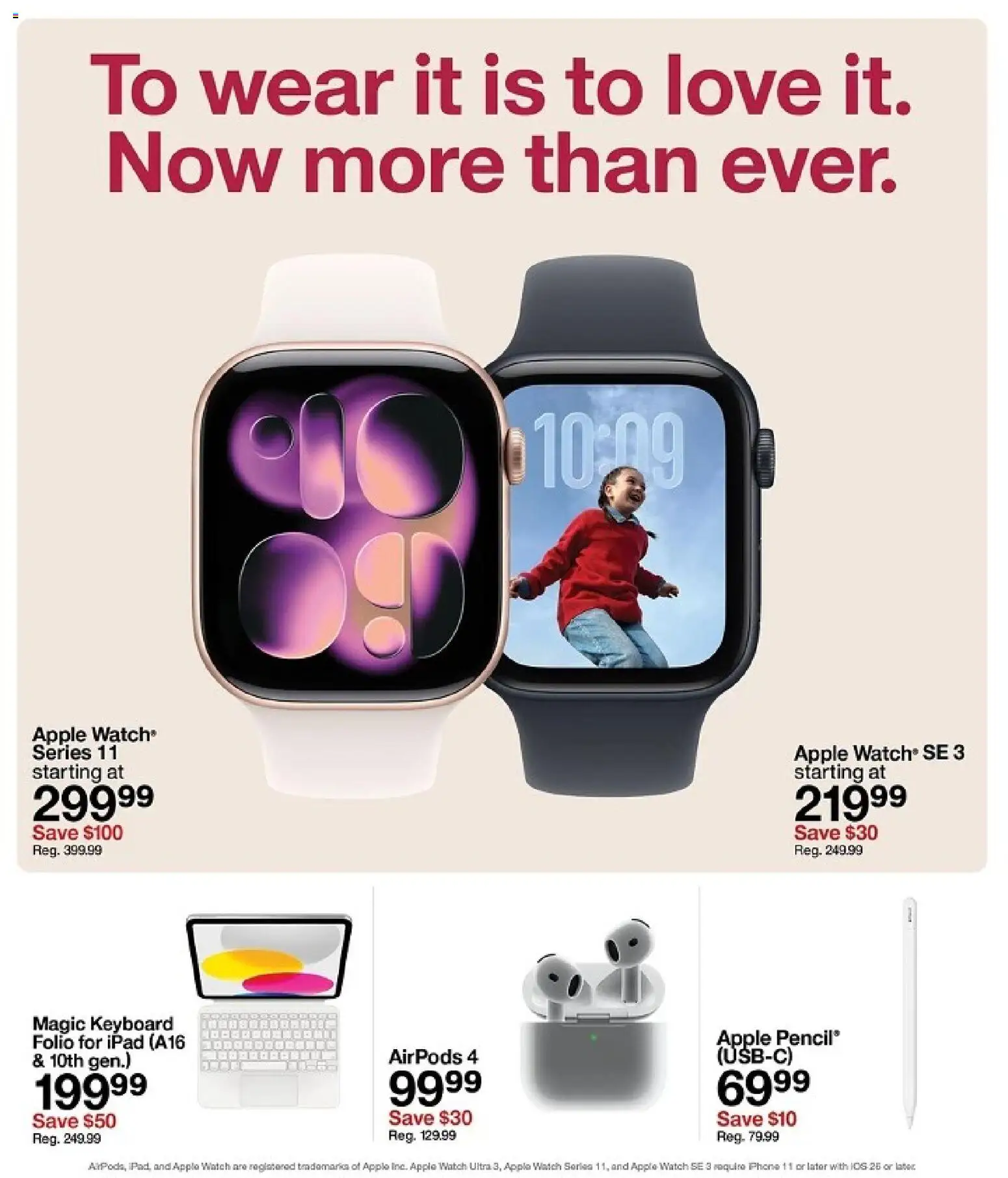 Target Weekly Ad - valid from 08/09/2026 | Page: 18 | Products: Phone, Watch, Keyboard, Ipad