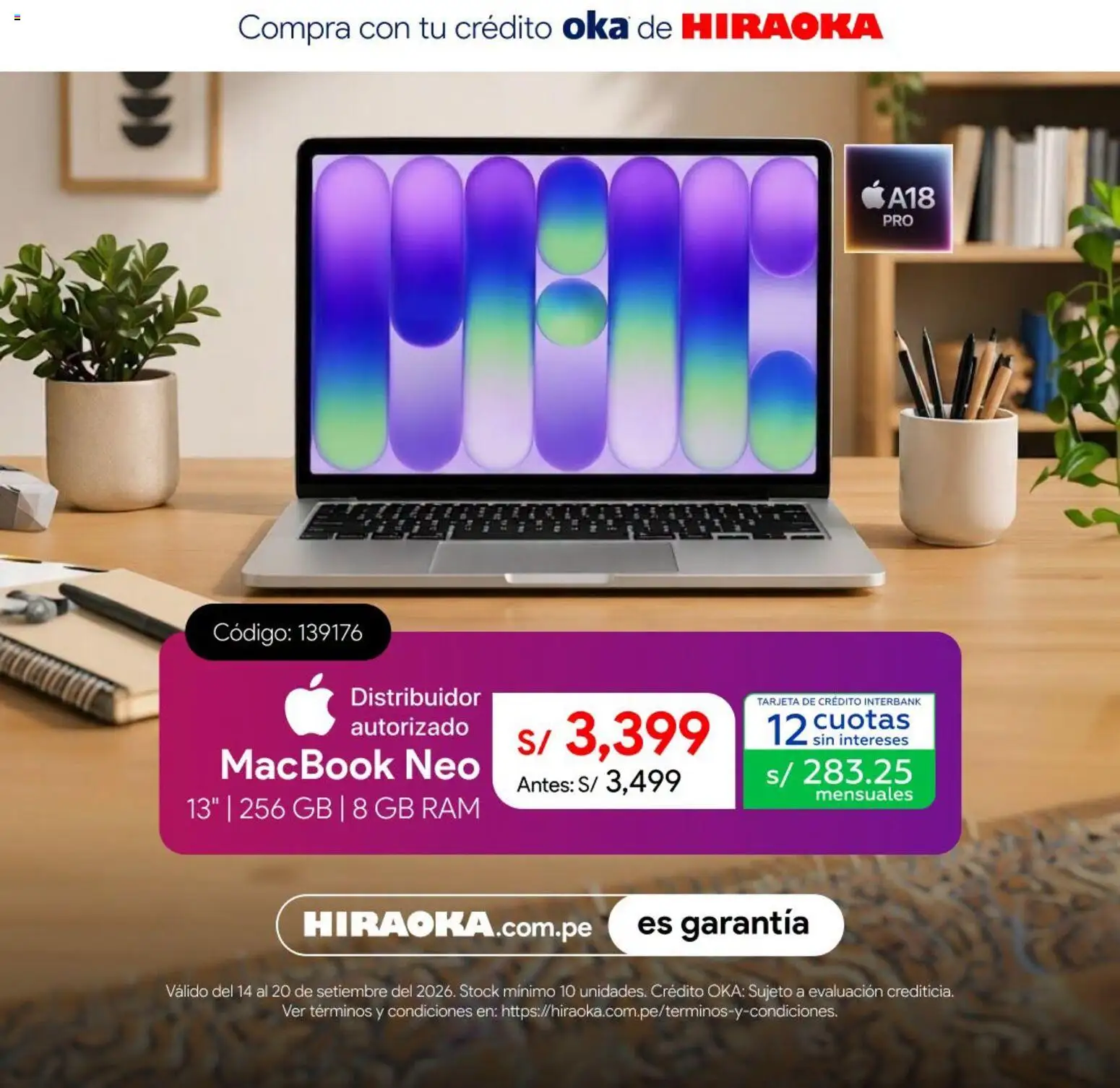 Catálogo Hiraoka válido desde 14/09/2026 | Página: 6