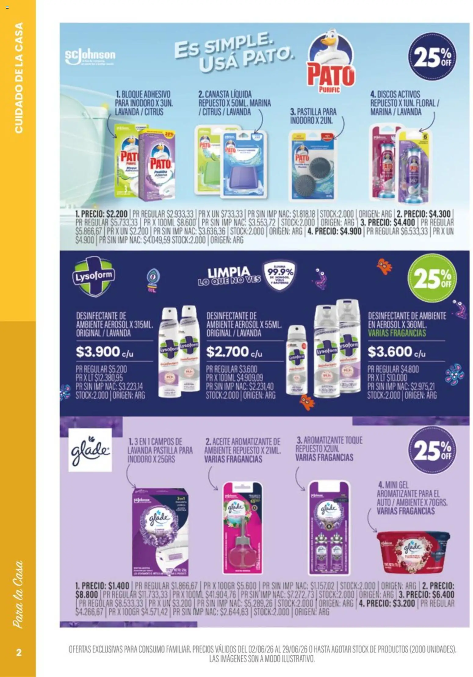 Pigmento - Golazo de ofertas │ válido desde el 02.06.2026 | Página: 18 | Productos: Desinfectante, Inodoro, Aceite, Canasta