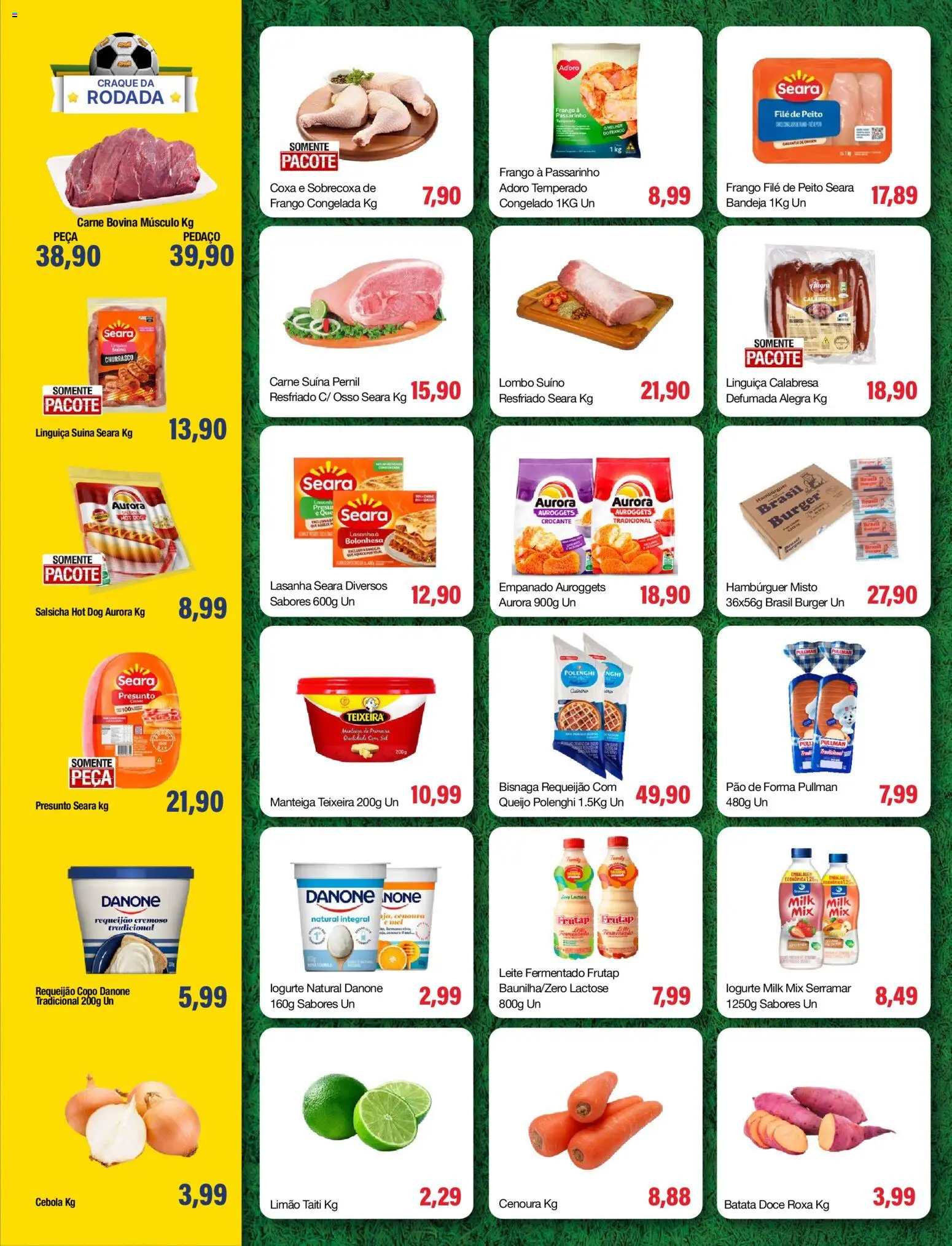 Spani Atacadista Folheto - válido de 16.06.2026 | Página: 2 | Produtos: Cebola, Linguiça, Manteiga, Cenoura