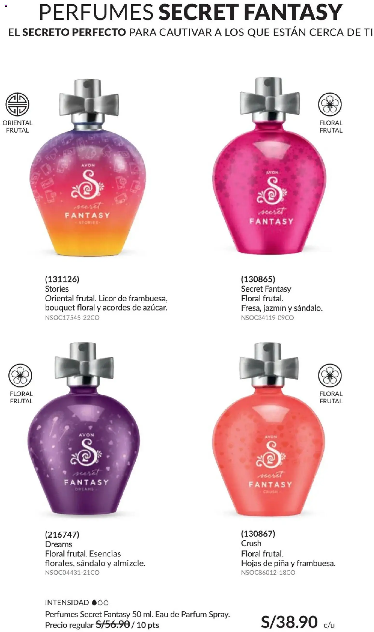 Catálogo Avon válido desde 01/07/2026 | Página: 92 | Productos: Piña