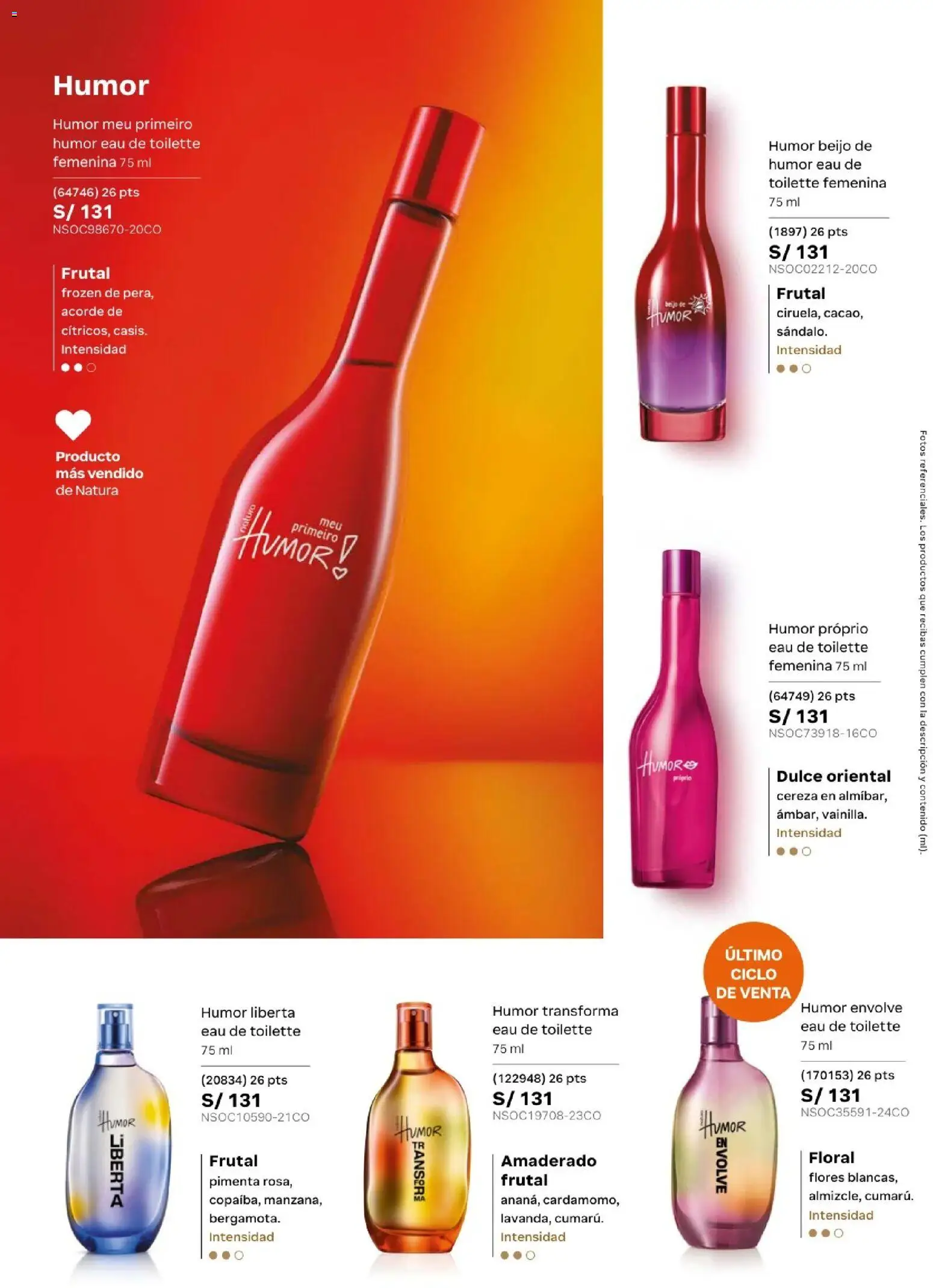 Catálogo Natura válido desde 05.05.2026 | Página: 55 | Productos: EAU de Toilette
