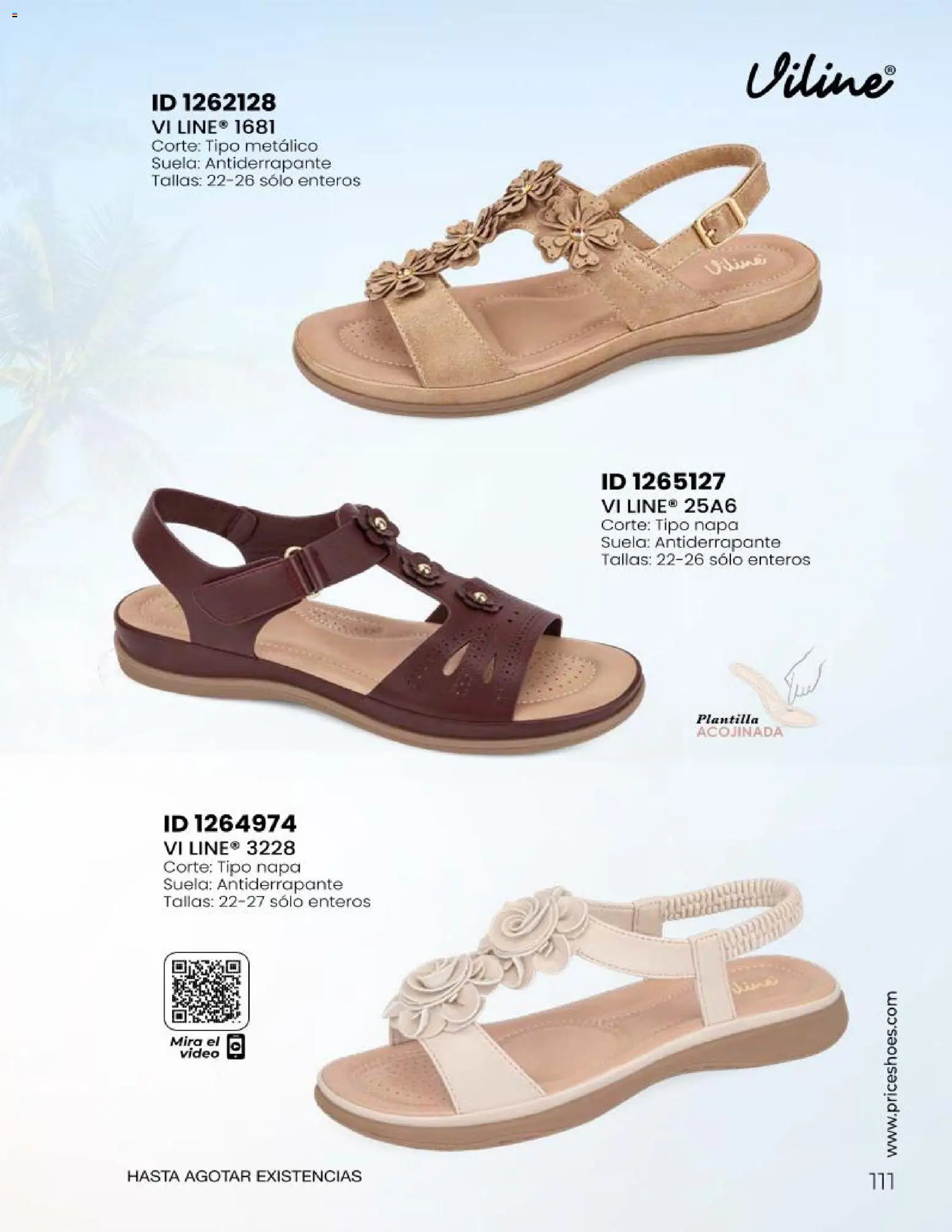 Nuevas ofertas de Price Shoes válidas en toda la República Mexicana desde el 23/06/2026. ¡Encuentra las mejores ofertas en Price Shoes catálogo Sandalias 2026! | Página: 111 | Productos: Video