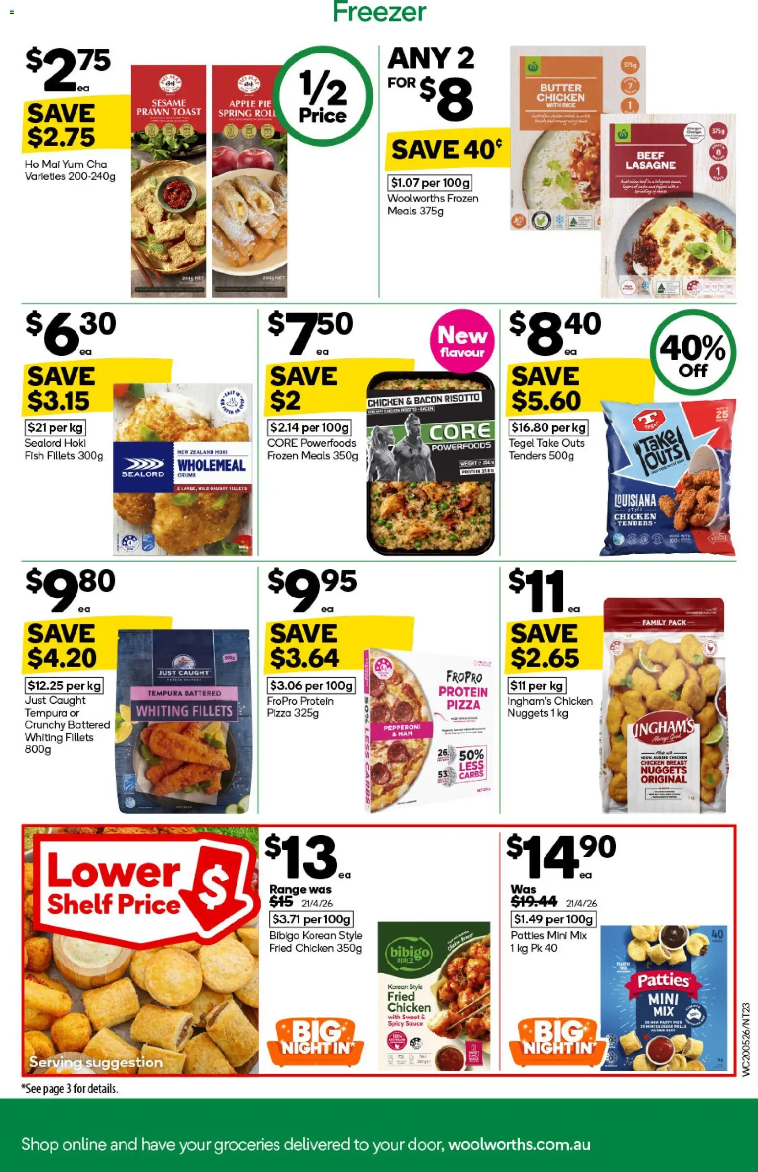 Woolworths catalogue - valid from 20.05.2026 | Page: 23 | Products: Shelf, Bacon, Butter, Ham