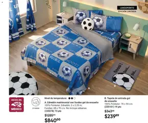 Vista previa de B. Tapete de entrada gol de ensueño, 100% Poliéster. 70 x 55 cm, nuevo folleto de la tienda, válido en México a partir del 08.05.2026 | Página: 31 | Productos: Tapete de entrada, Tapete