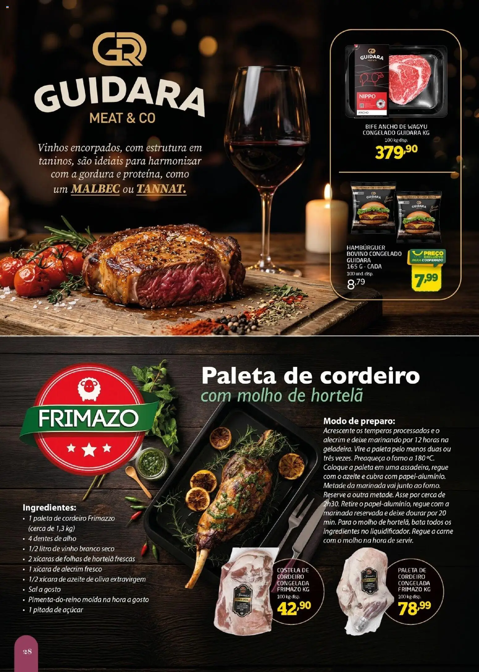 Cooper Folheto - válido de 27.05.2026 | Página: 28 | Produtos: Hortelã, Cordeiro, Hambúrguer, Sal
