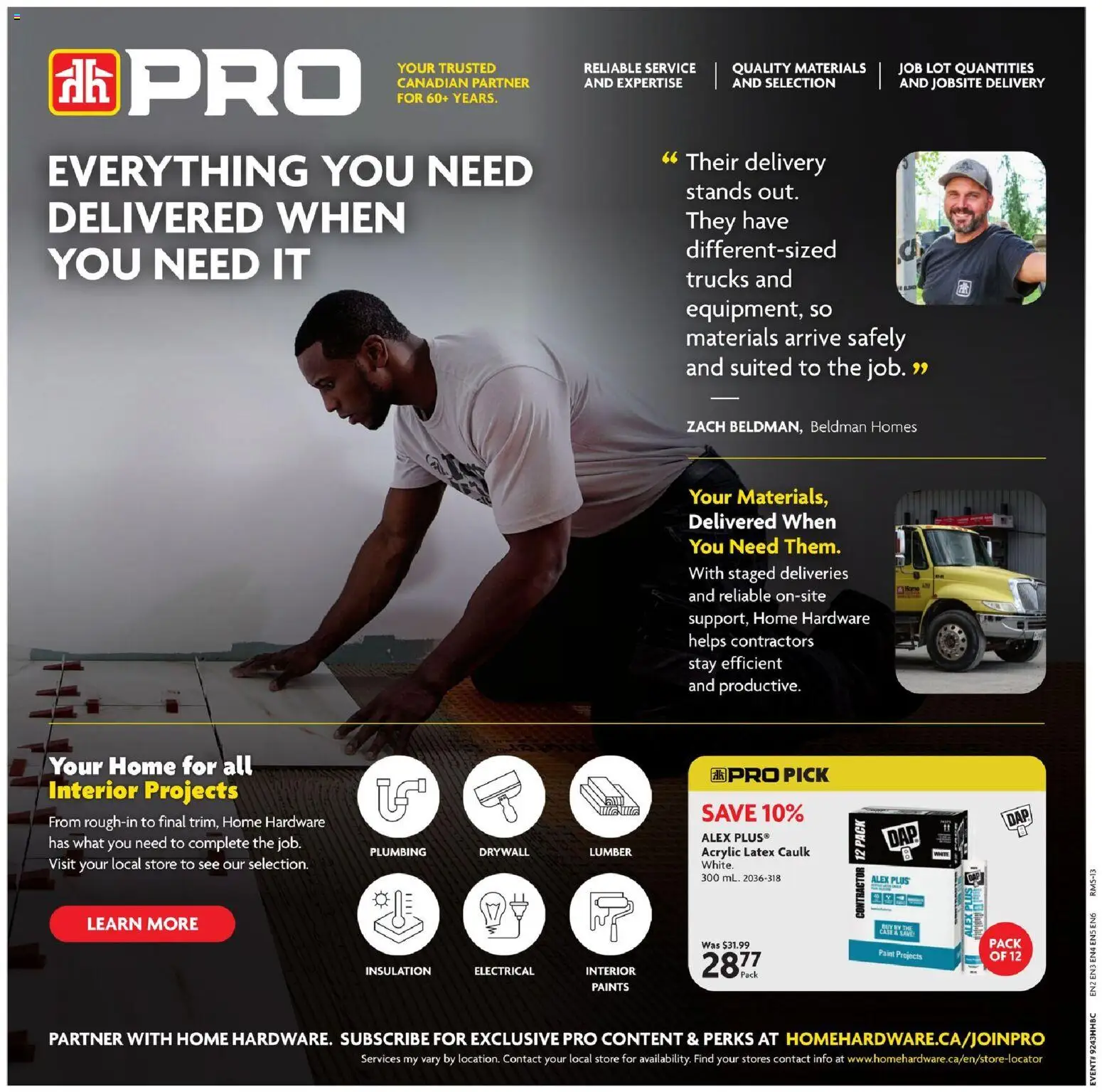Home Hardware flyer valid from Oct 22, 2026 | Page: 20
