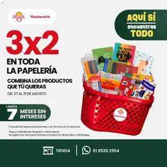 Vista previa de Del Sol y Woolworth katalog Promociones, nuevo folleto de la tienda, válido en México a partir del 27/08/2026