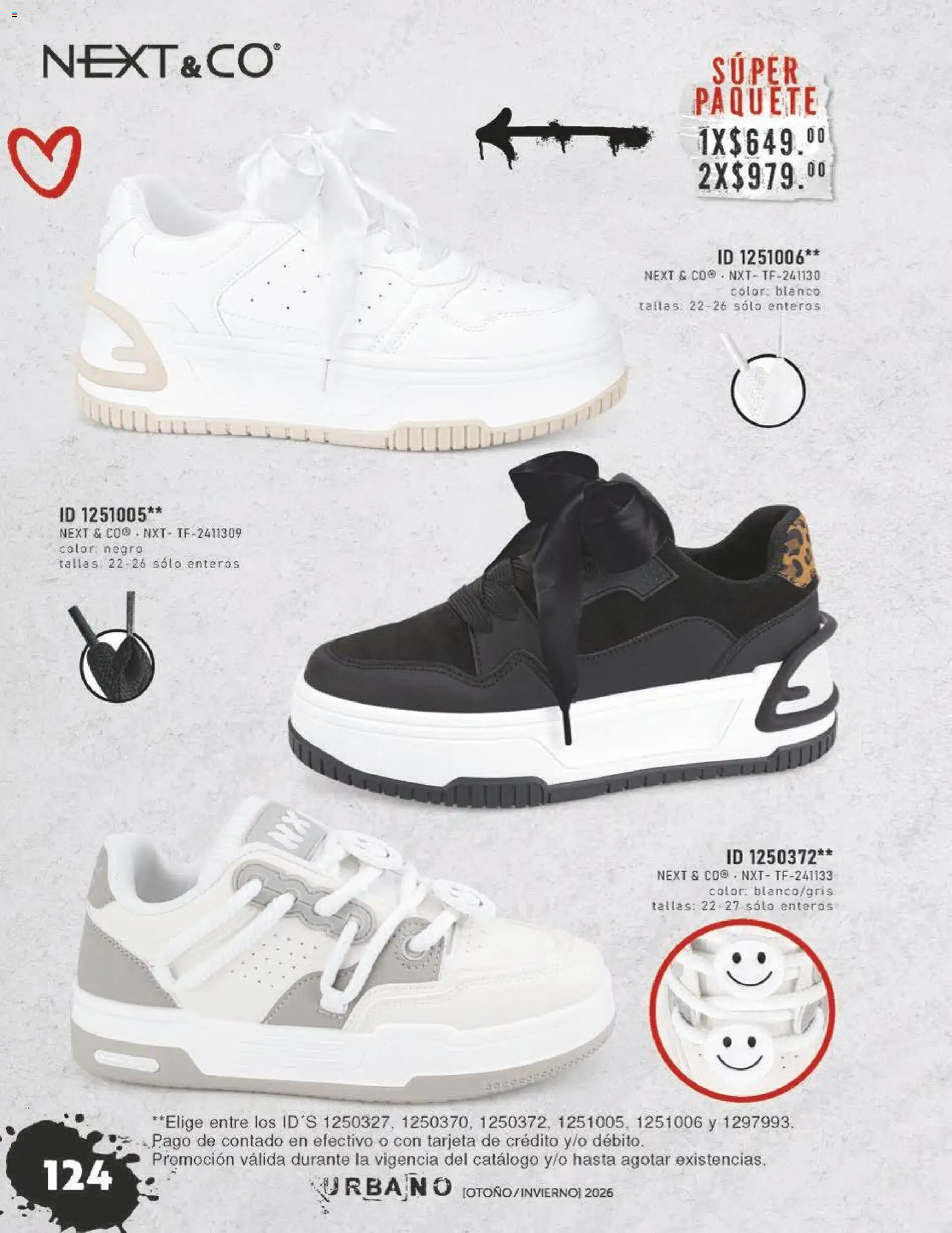 Nuevas ofertas de Price Shoes válidas en toda la República Mexicana desde el 31/07/2026. ¡Encuentra las mejores ofertas en Price Shoes catálogo Urbano! | Página: 124