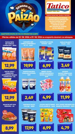 Tatico - Ofertas da semana - Pré-Visualização do folheto da loja Tatico, válido de 03/08/2026