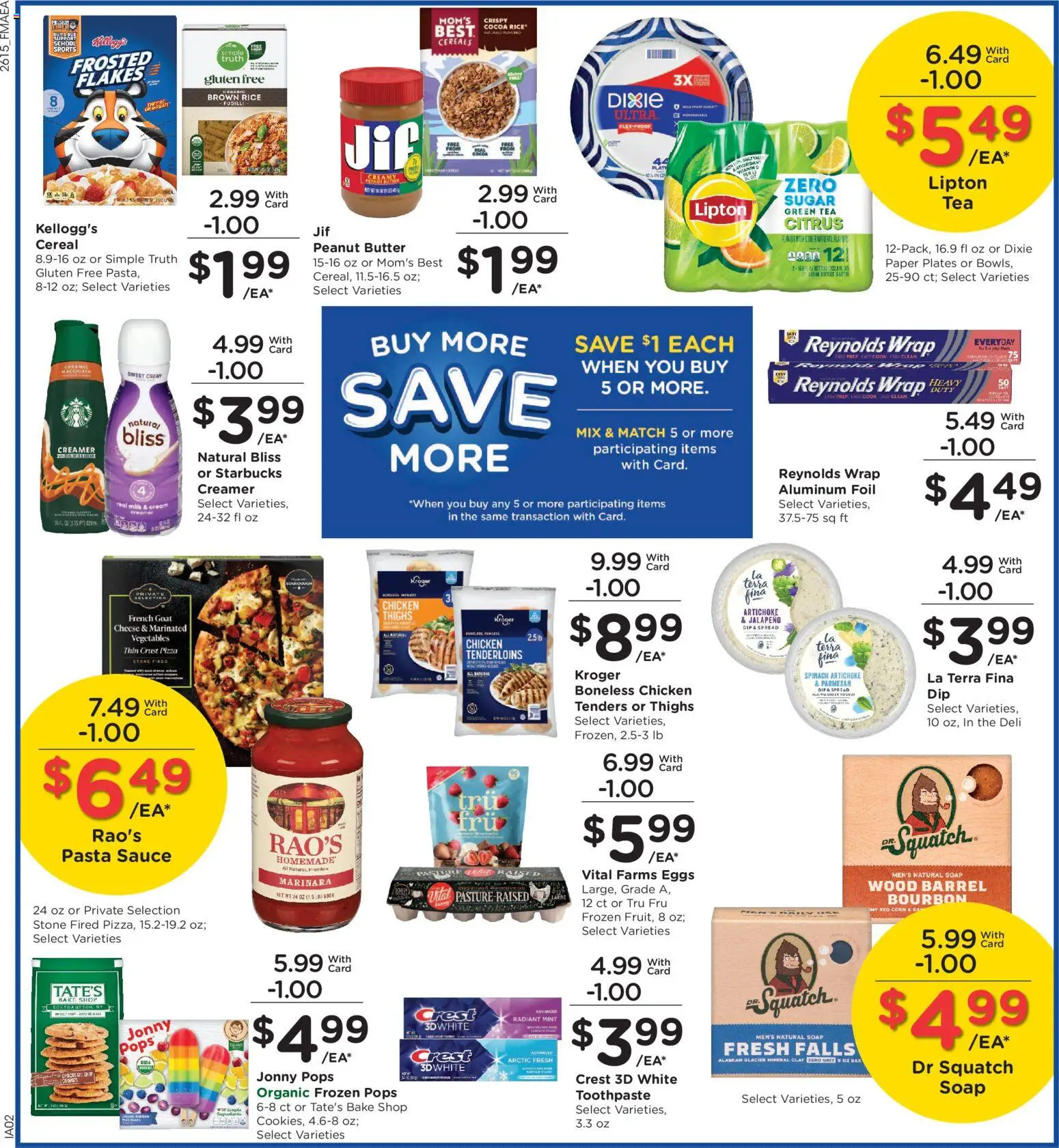 Fred Meyer Weekly Ad - valid from 13.05.2026 | Page: 6 | Products: Butter, Cheese, Eggs, Soap