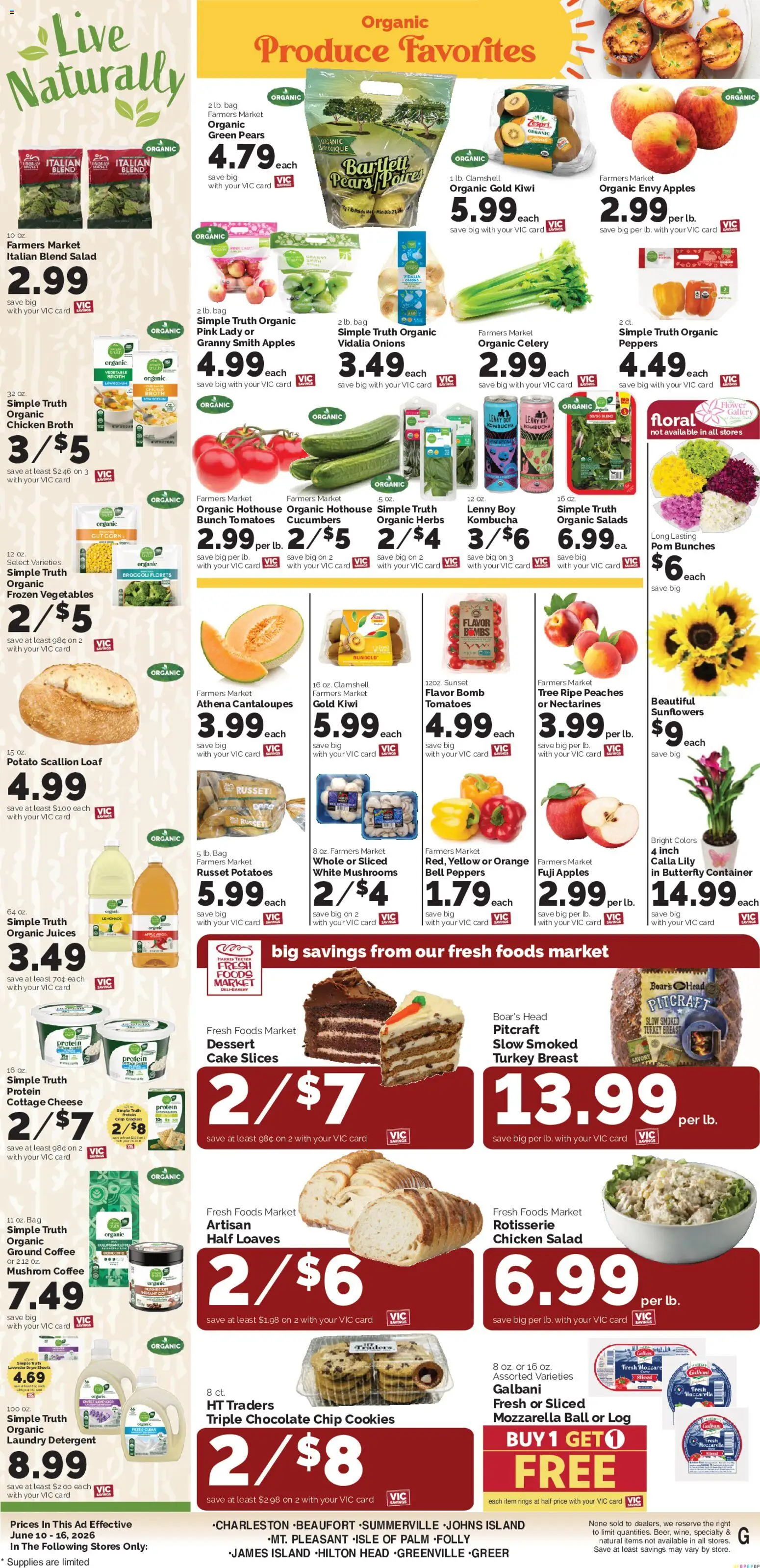 Harris Teeter Weekly Ad - SC - valid from 10.06.2026 | Page: 15