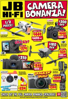 Preview of JB Hi-Fi catalogue Camera Bonanza - valid from 01/10/2026