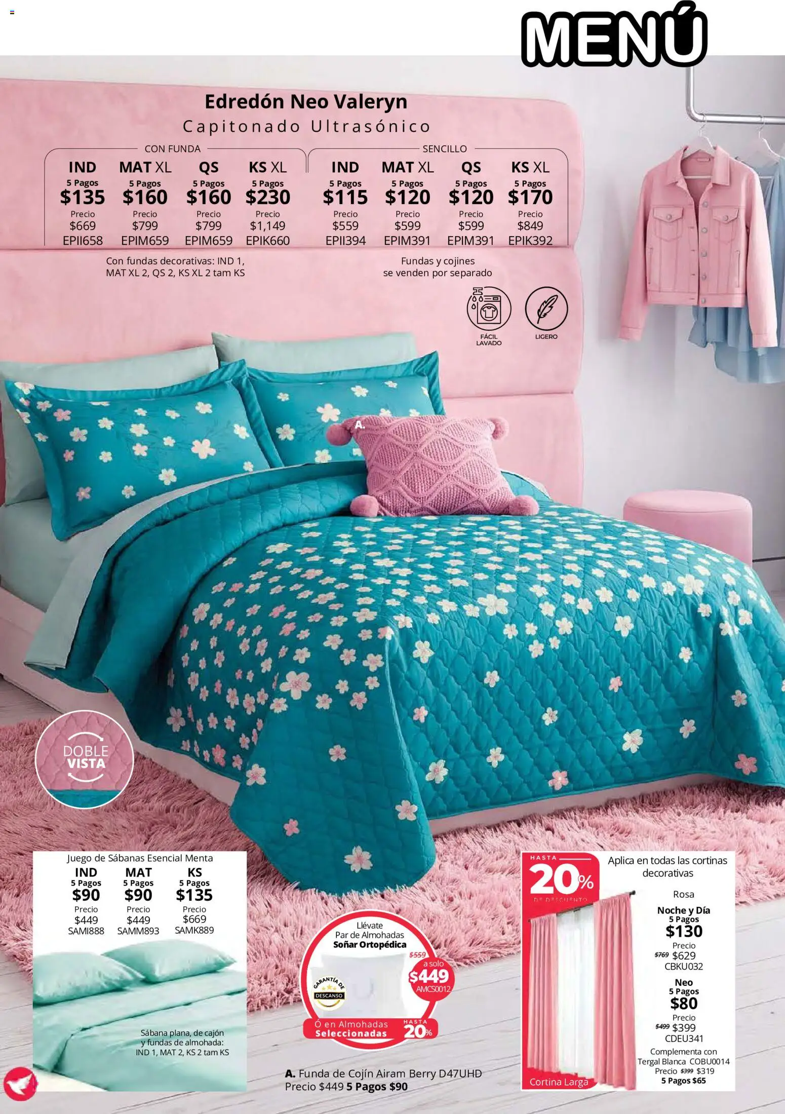 Nuevas ofertas de Colchas Concord válidas en toda la República Mexicana desde el 15/10/2026. ¡Encuentra las mejores ofertas en Colchas Concord catálogo! | Página: 66